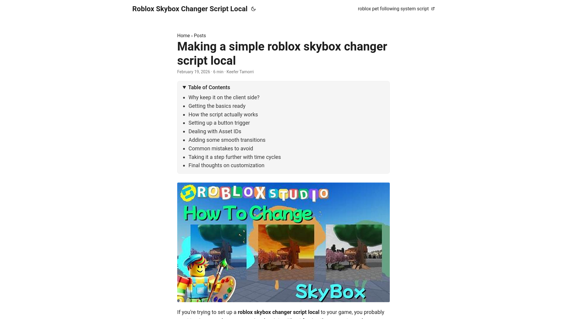 website screenshot of https://roblox-skybox-changer-script-local.pages.dev/