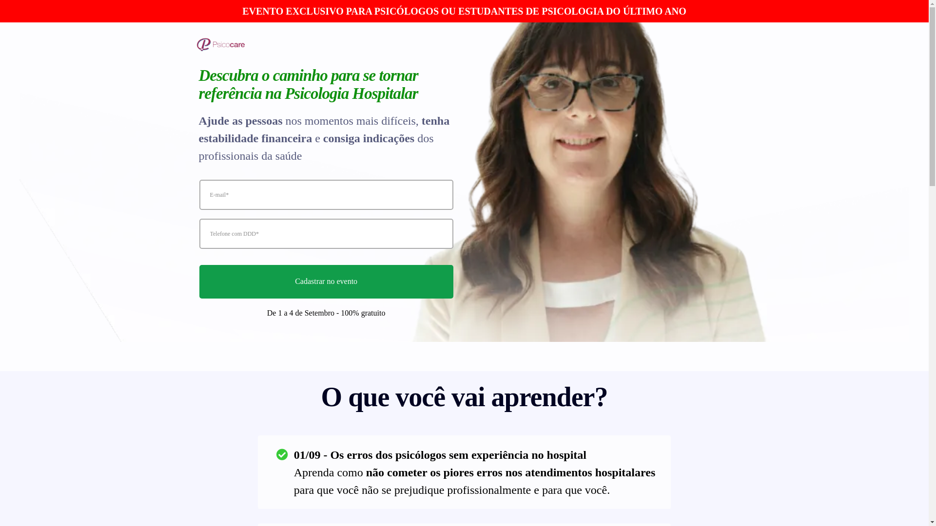 website screenshot of https://patriciamekler.com.br/