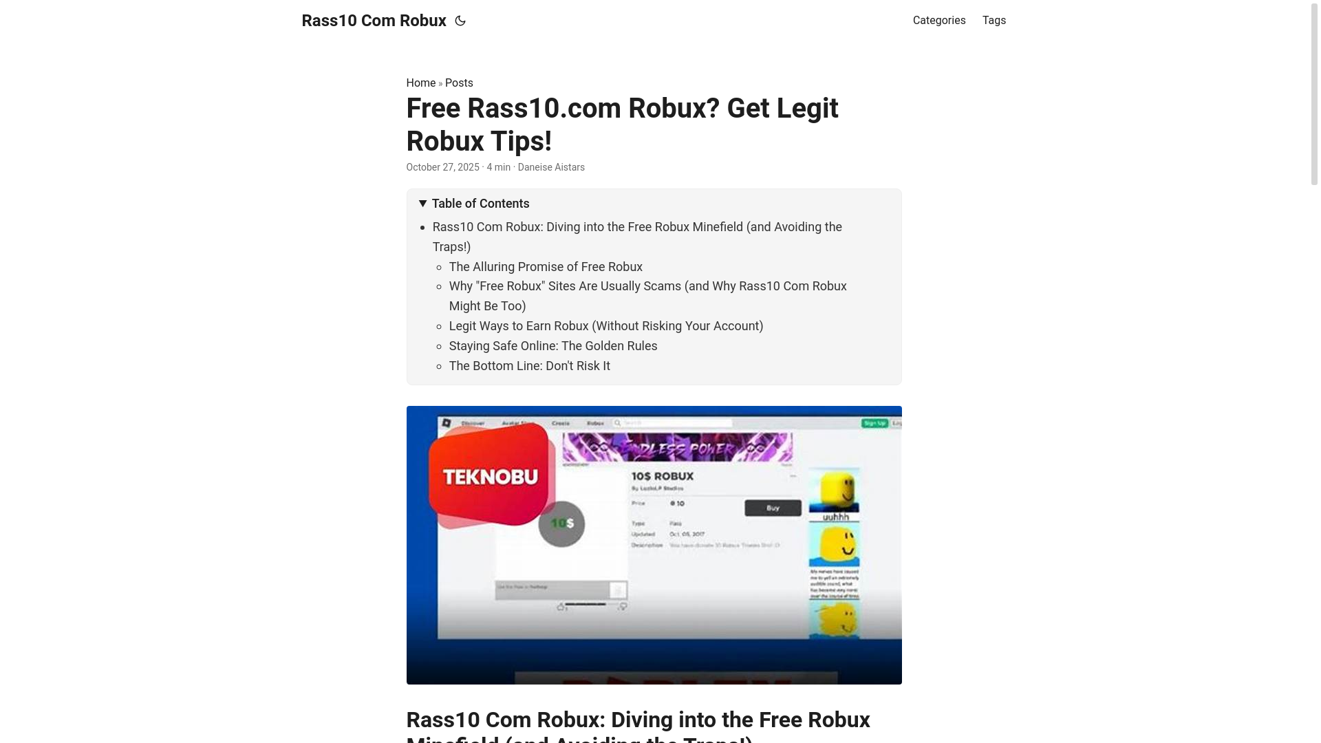 website screenshot of https://rass10-com-robux.pages.dev/