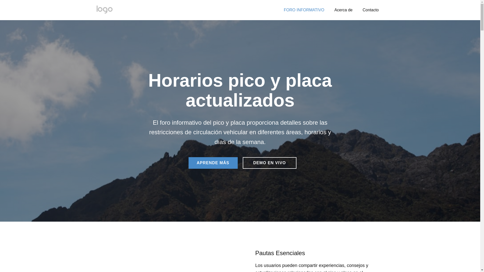 website screenshot of https://traficoresponsable.com/