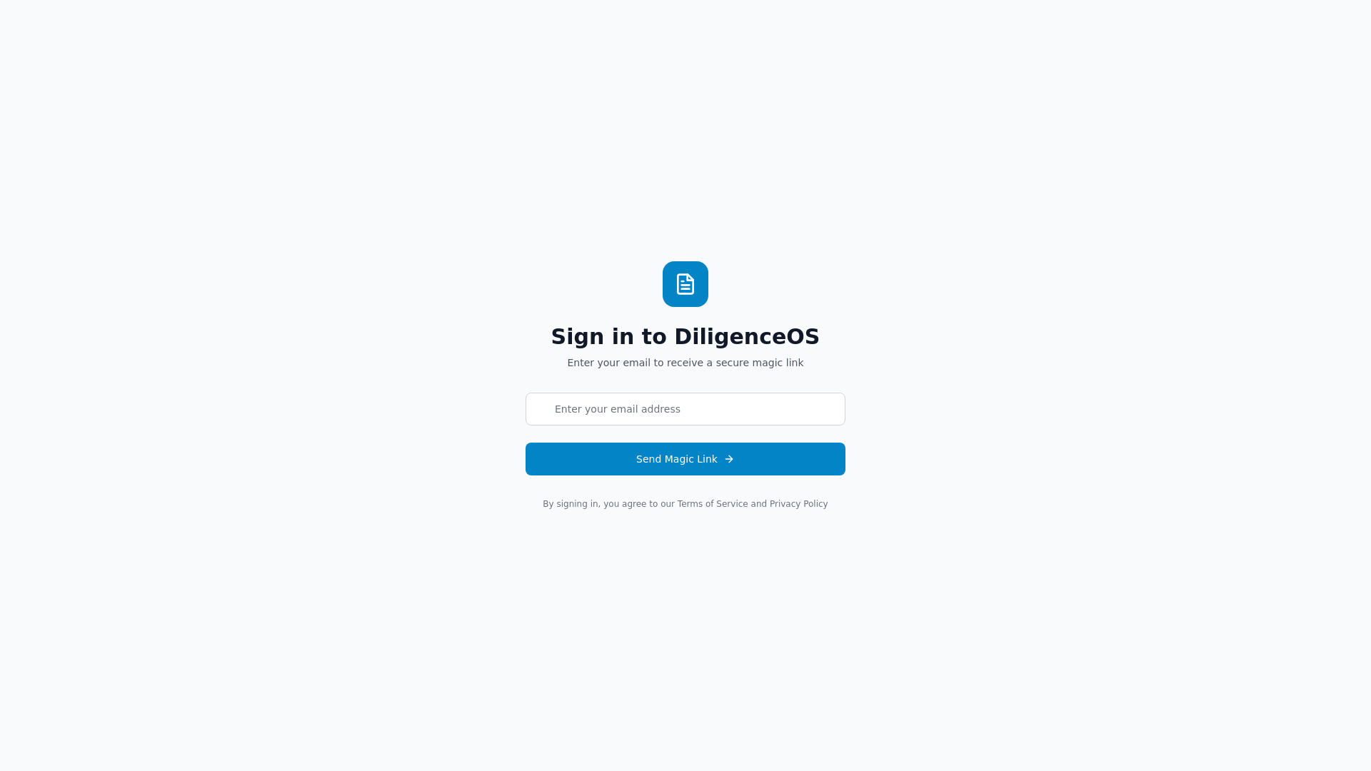website screenshot of https://diligentstack.com/