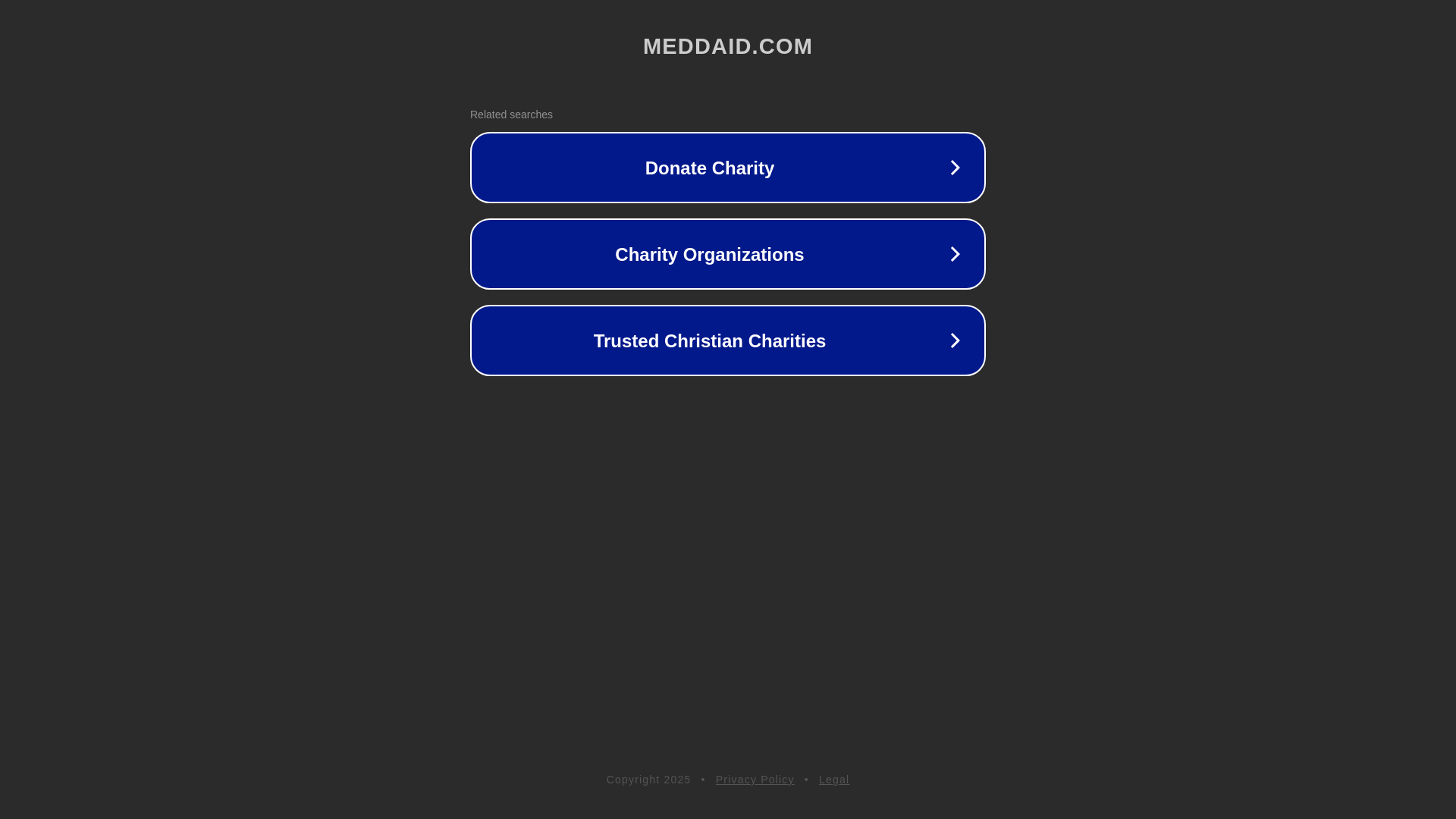 website screenshot of https://meddaid.com/