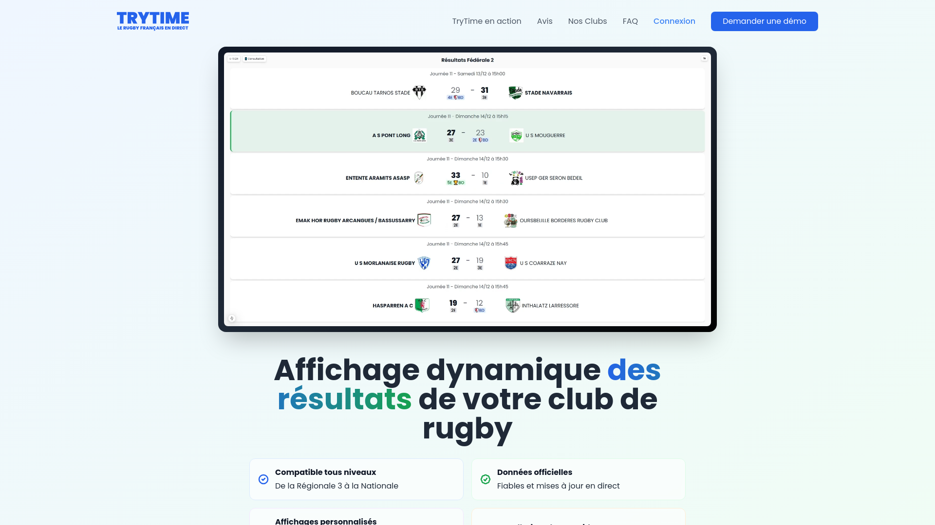 website screenshot of https://trytime.space