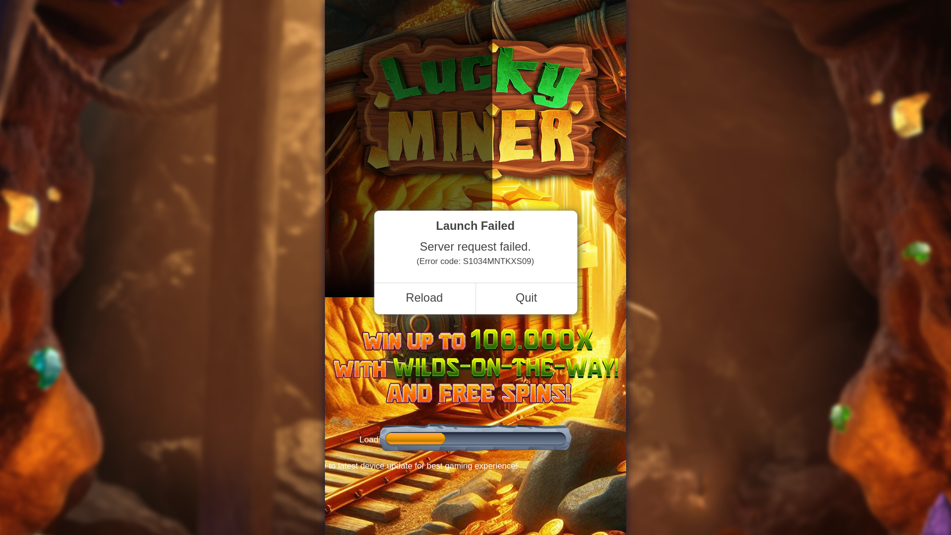 website screenshot of https://lucky-miner-fe.pages.dev/