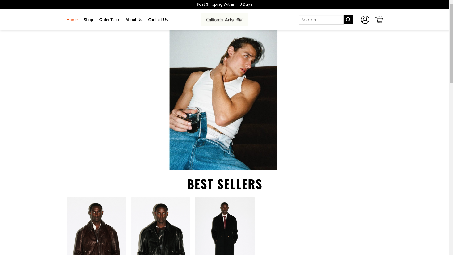 website screenshot of https://ourcaliforniaartshome.shop/