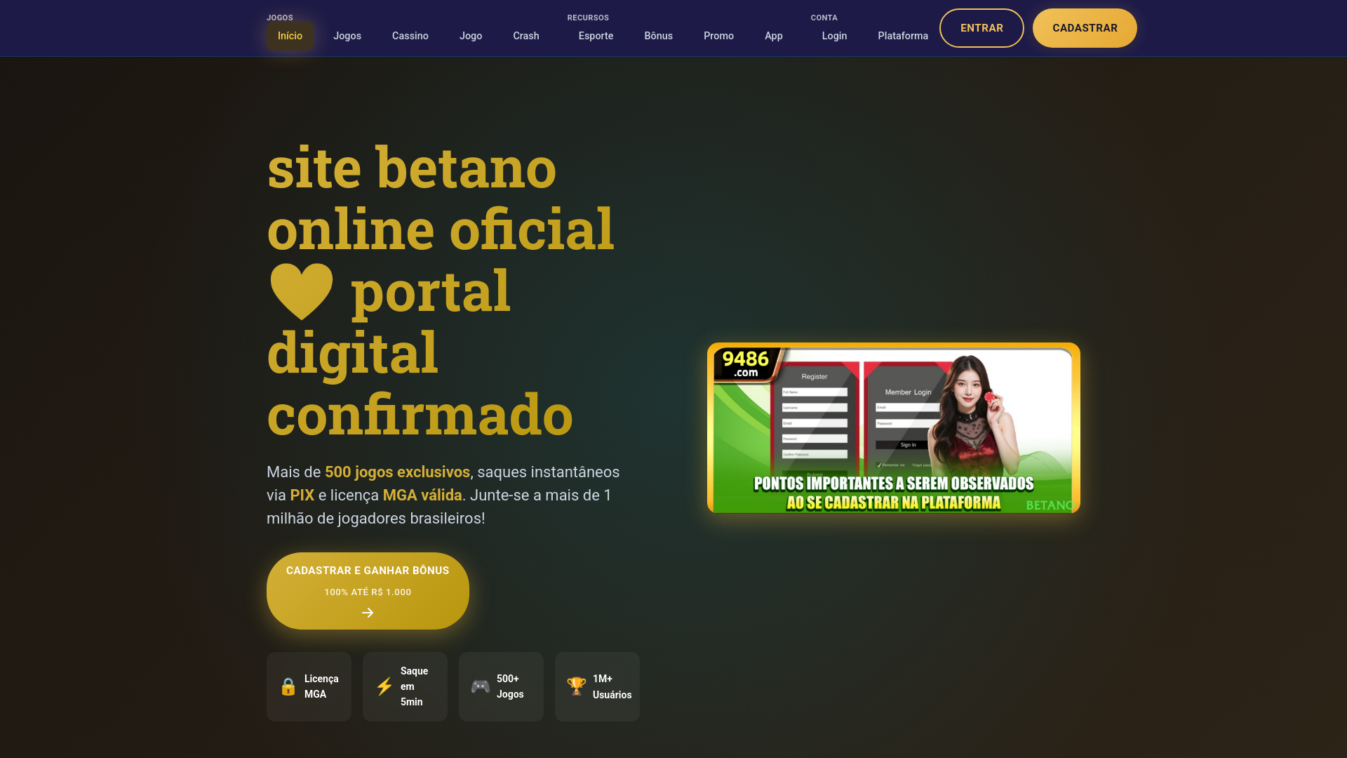 website screenshot of https://betanotide.com