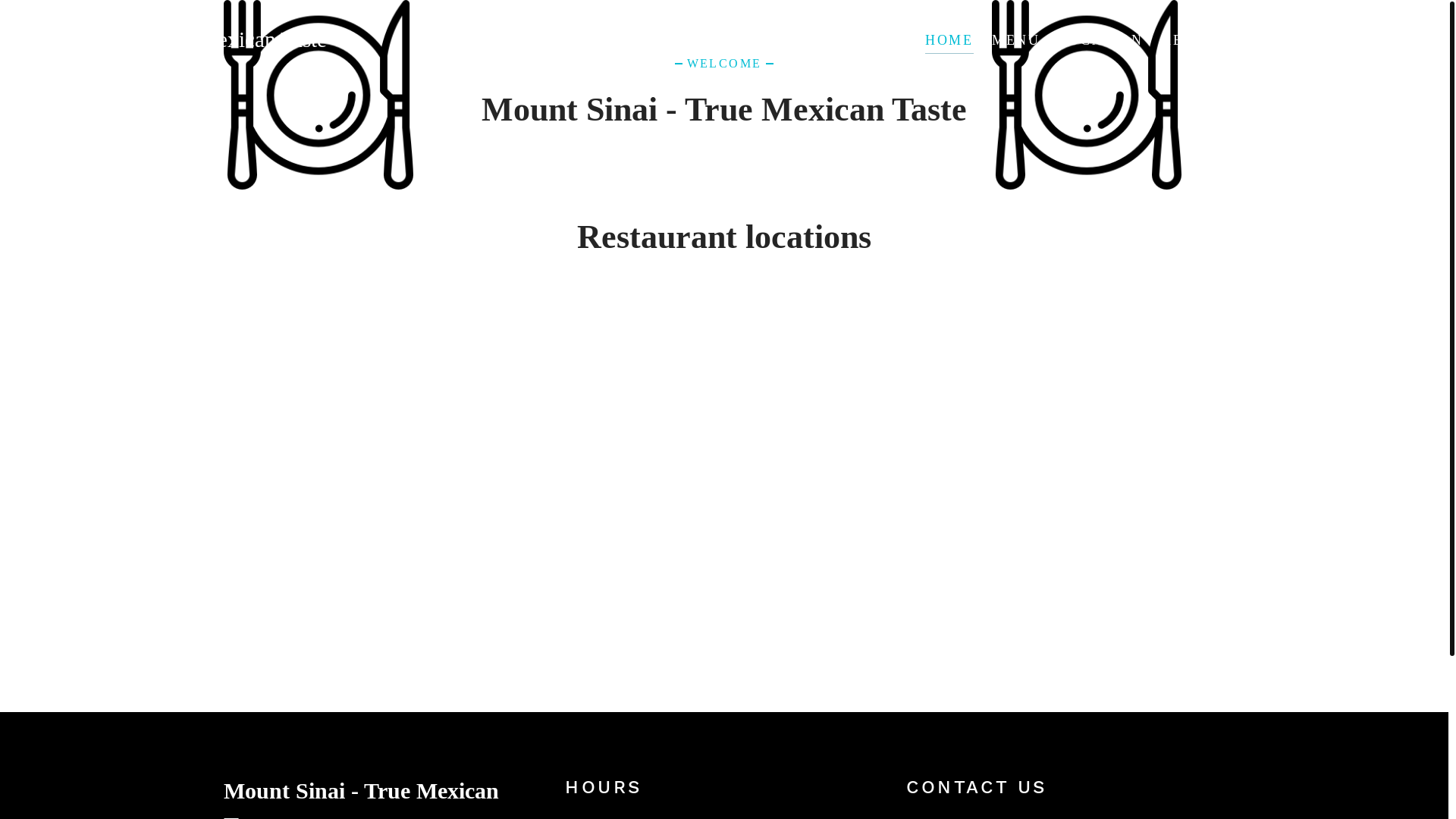 website screenshot of https://mount-sinai-true-mexican-taste.store/