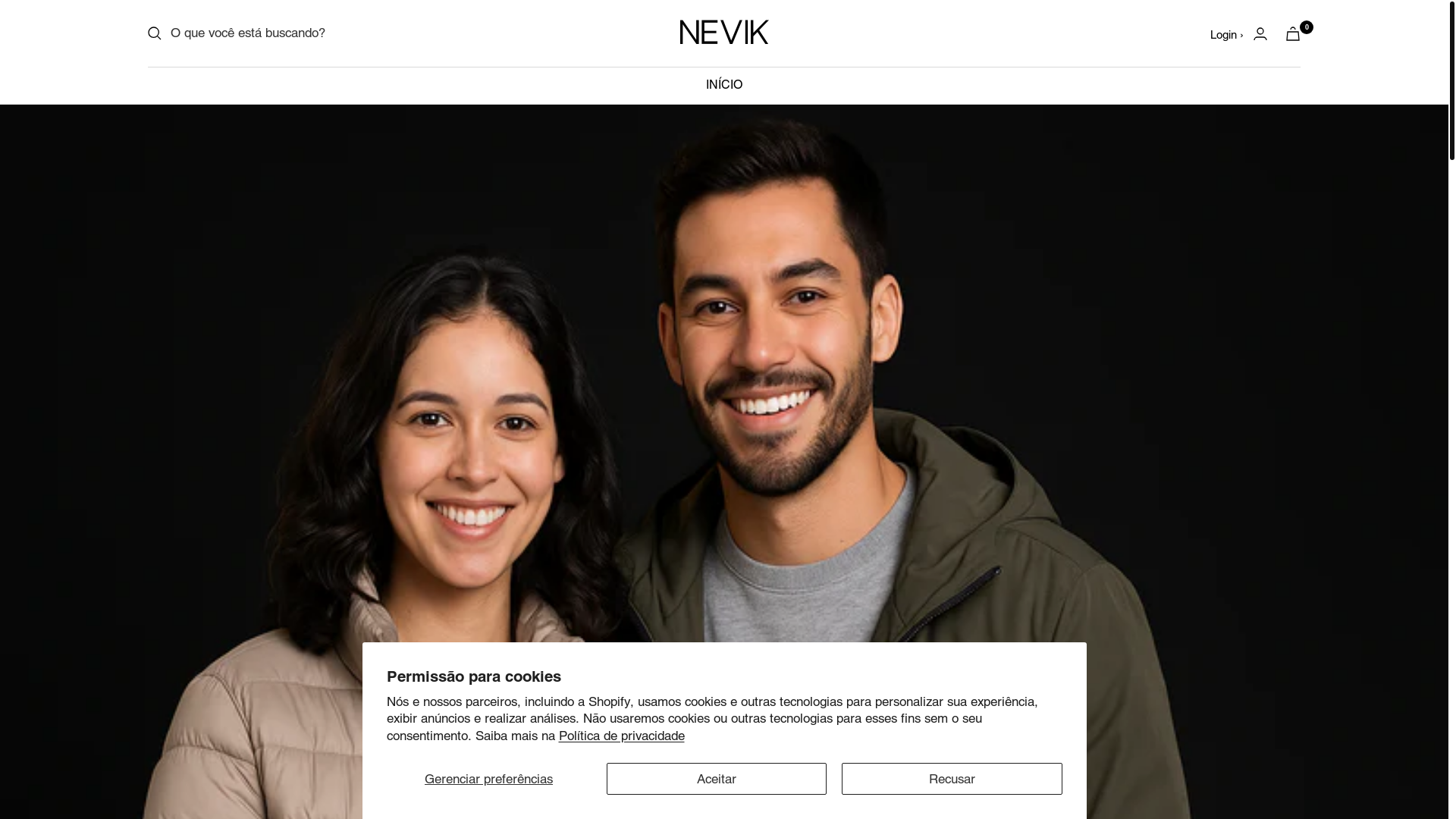 website screenshot of https://nevikparis.com/