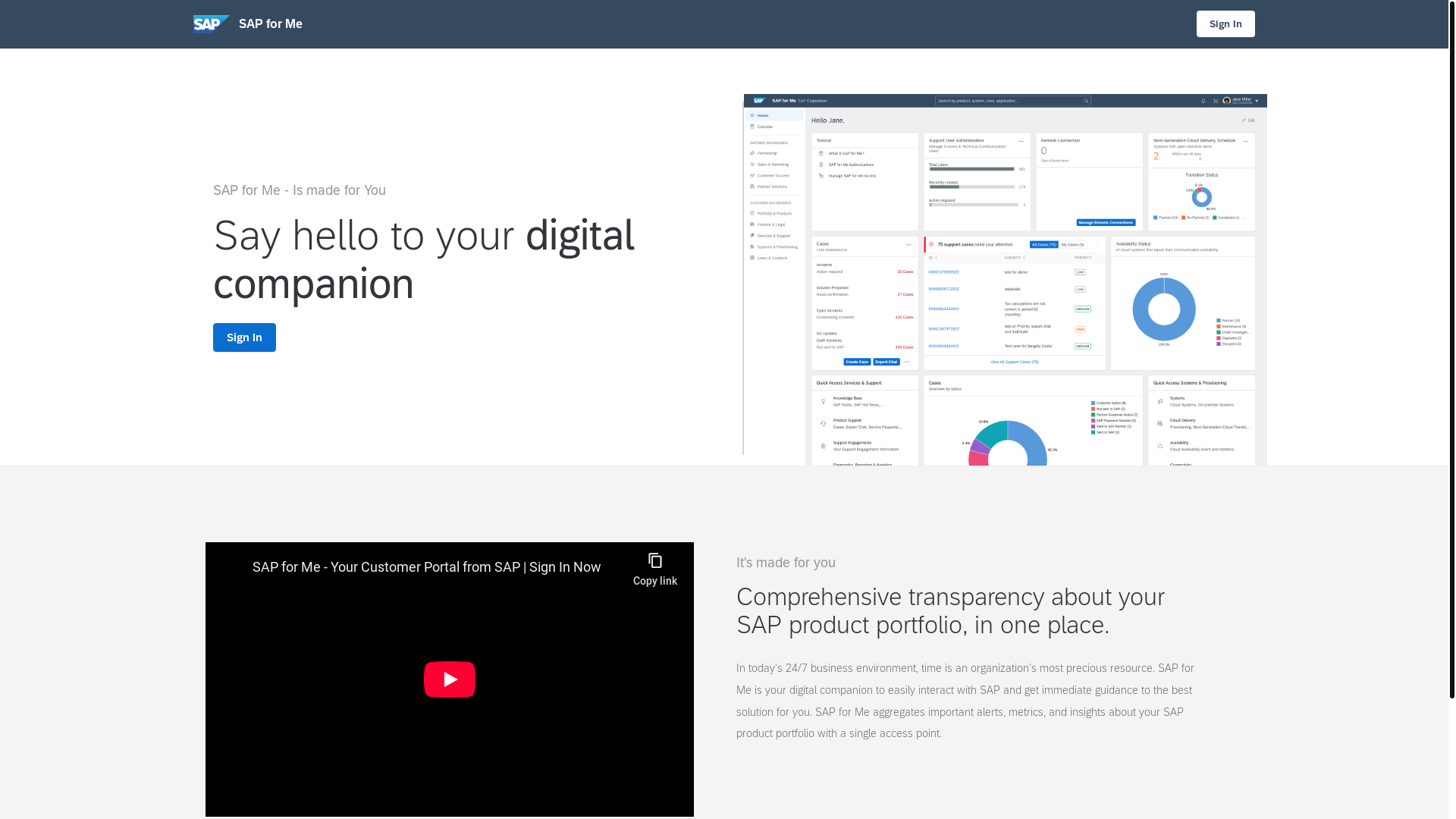 website screenshot of https://urldefense.com/v3/__https://me.sap.com/?source=email-EN-CJ-Renewal-O2I-CLProjection-v1__;!!B0kNdk3R__Efj5F6ERhD!6pcPrzpZfQjYO6SUO0JkXqox6uvDXP1ROZFChHvhKttytGjNKnncAW11WmCzvNcOpEcl_cK8eX9zR6Lo4AwLOp3AUKXWSZI$