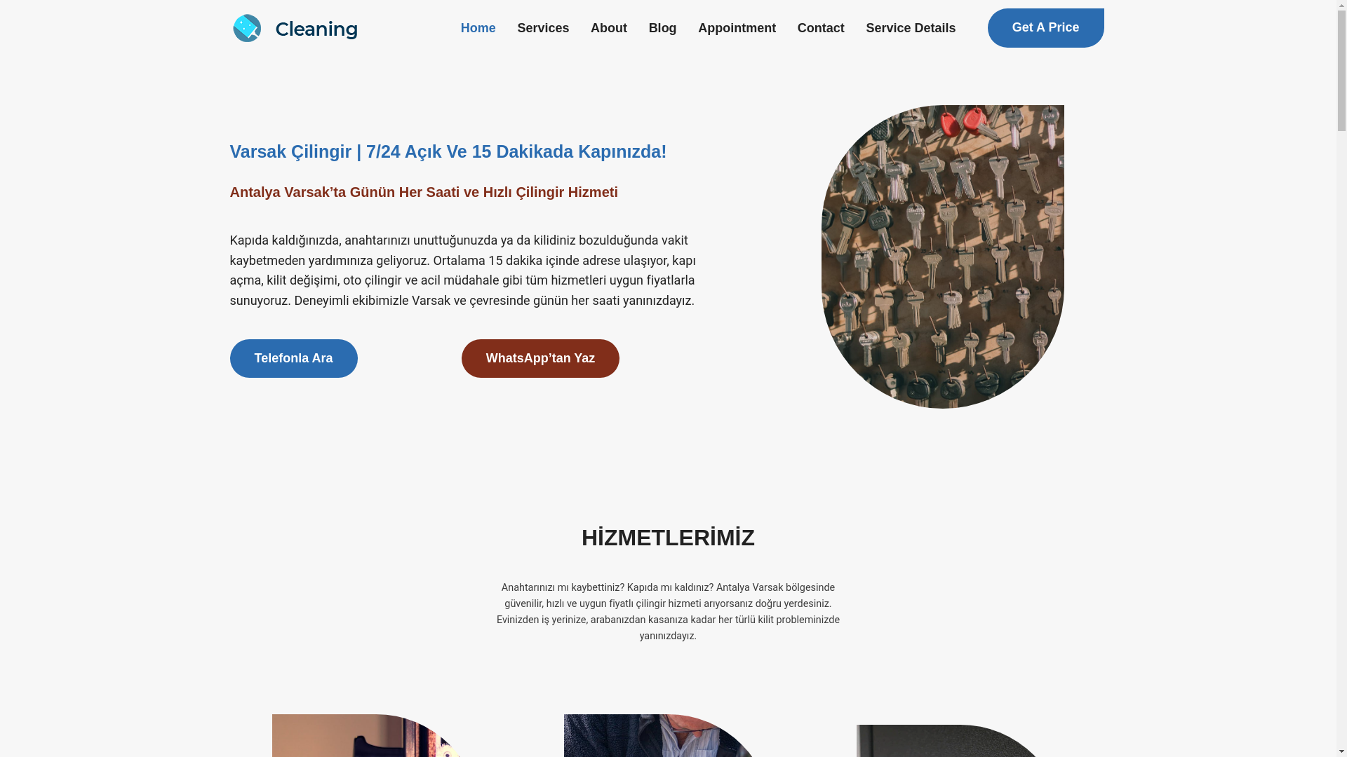 website screenshot of https://varsakcilingir.com.tr/
