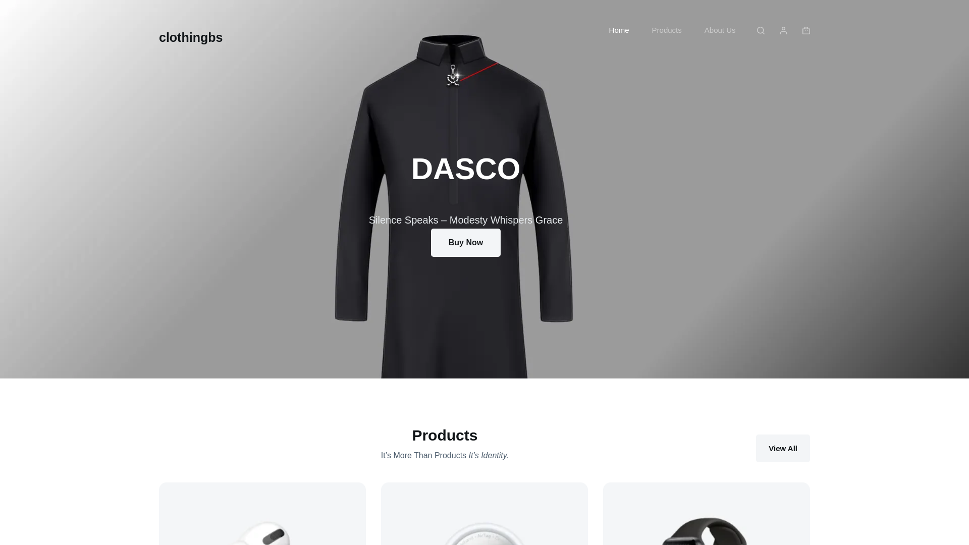 website screenshot of https://testing62.web.id