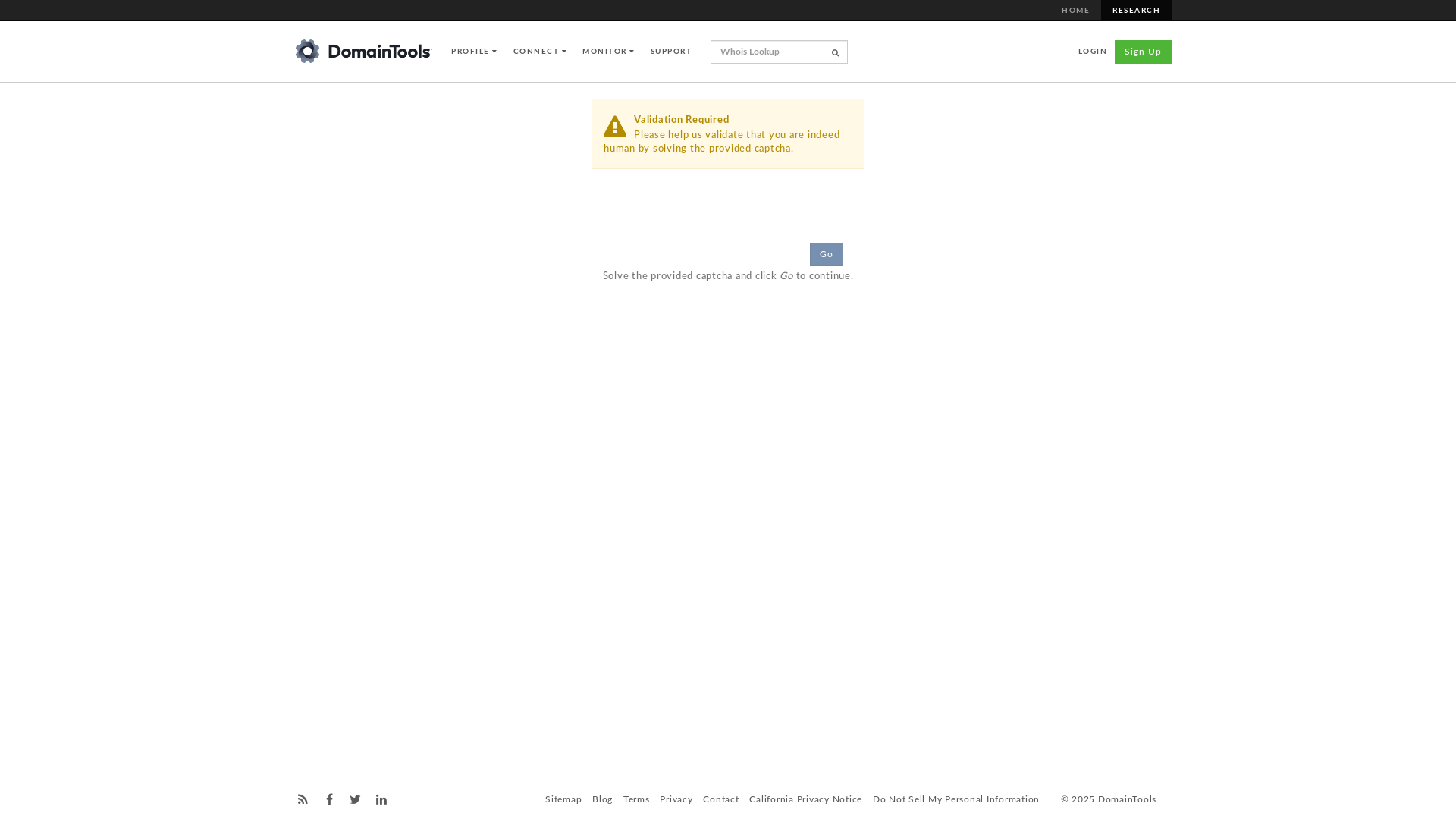 website screenshot of http://whois.domaintools.com/crowdstrikedlp%5B.%5Dco%5B.%5Dpt