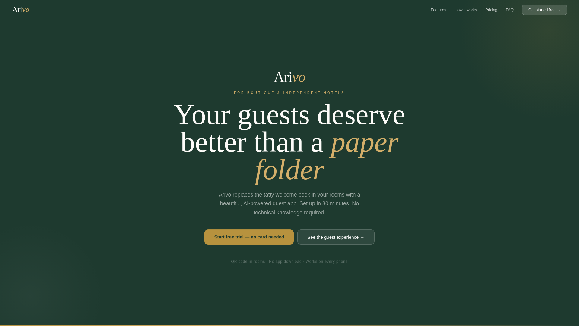 website screenshot of https://myarivo.pages.dev/