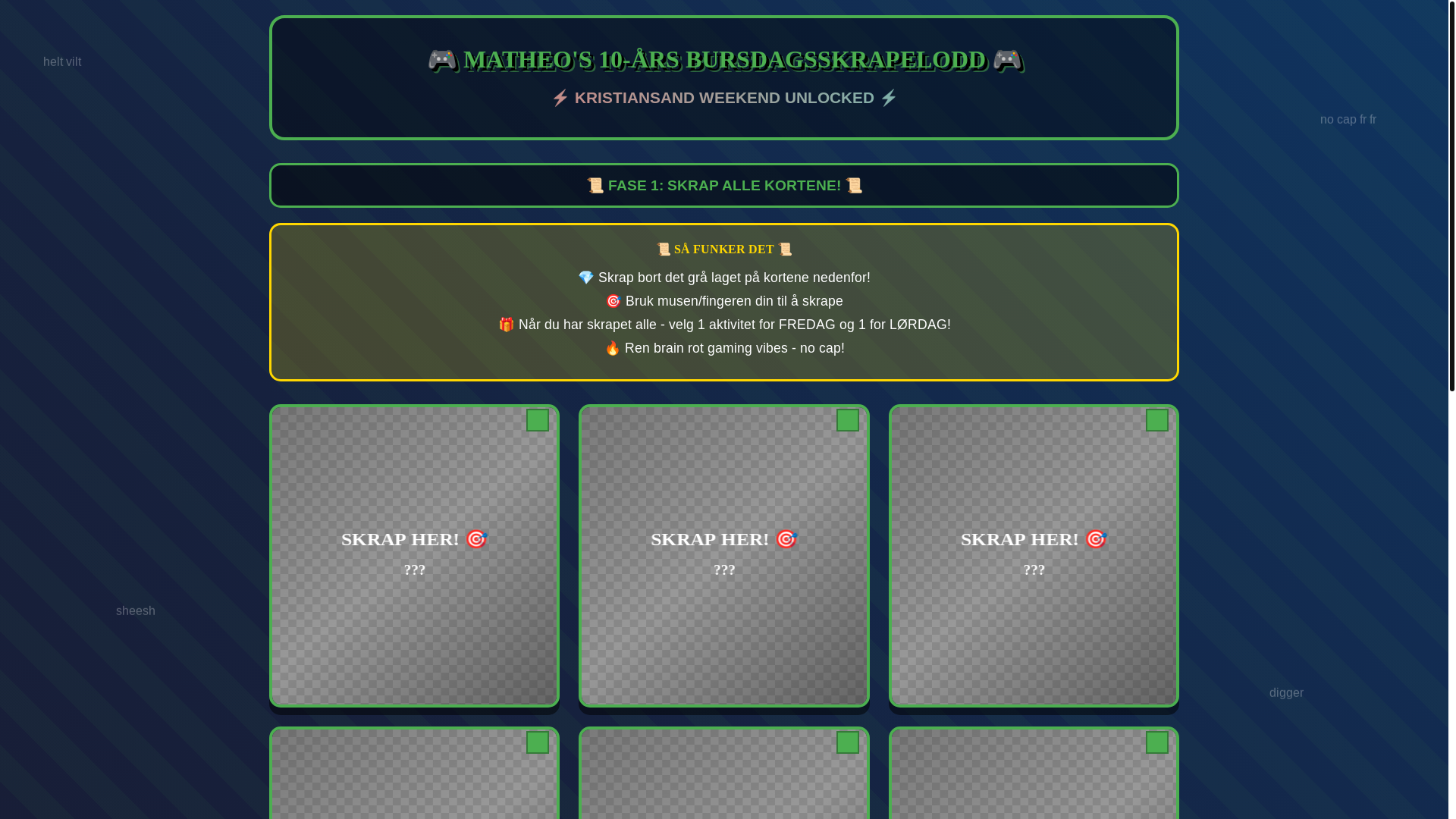 website screenshot of https://matheo10.no/