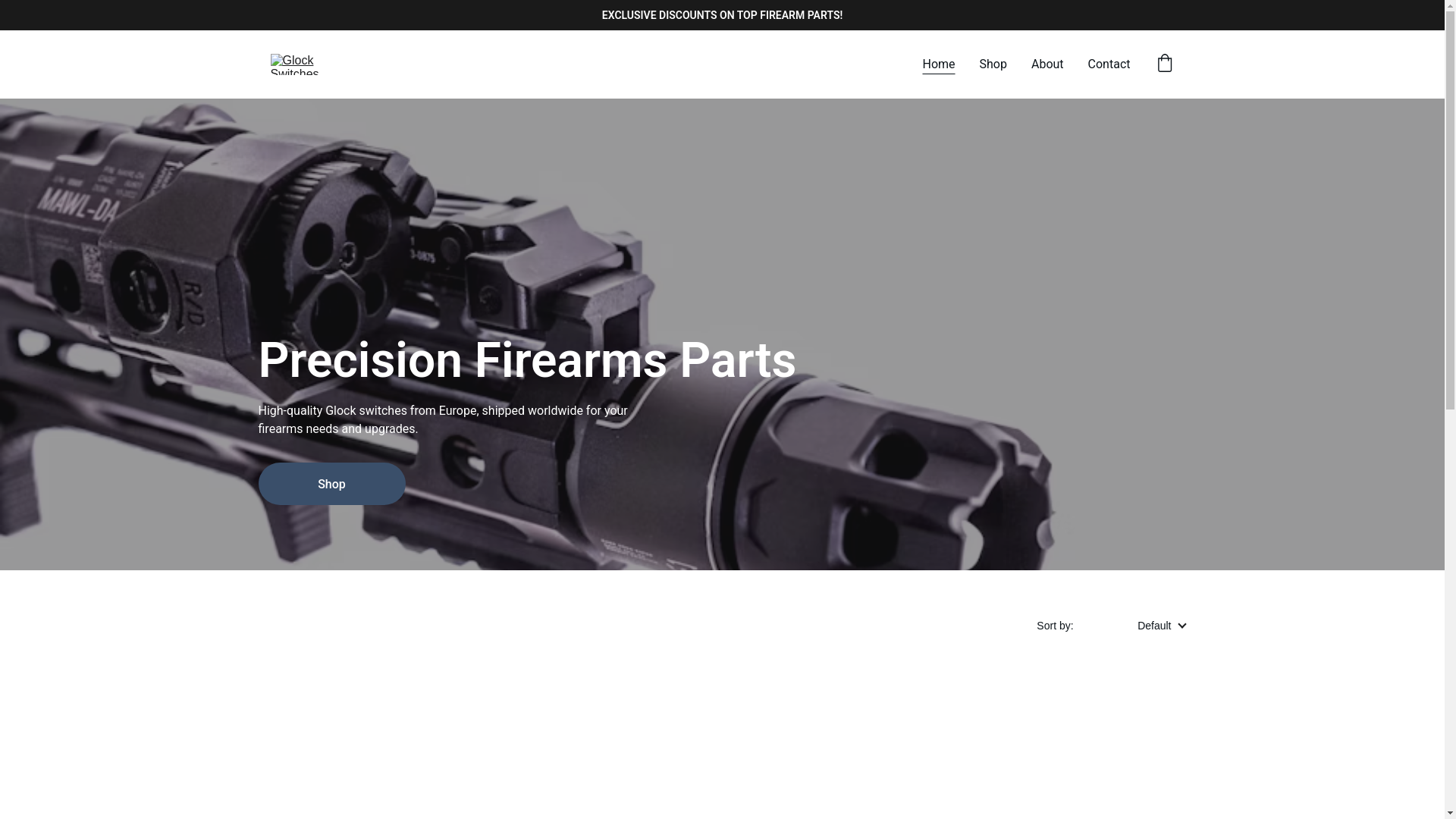 website screenshot of https://glockswitches.shop/