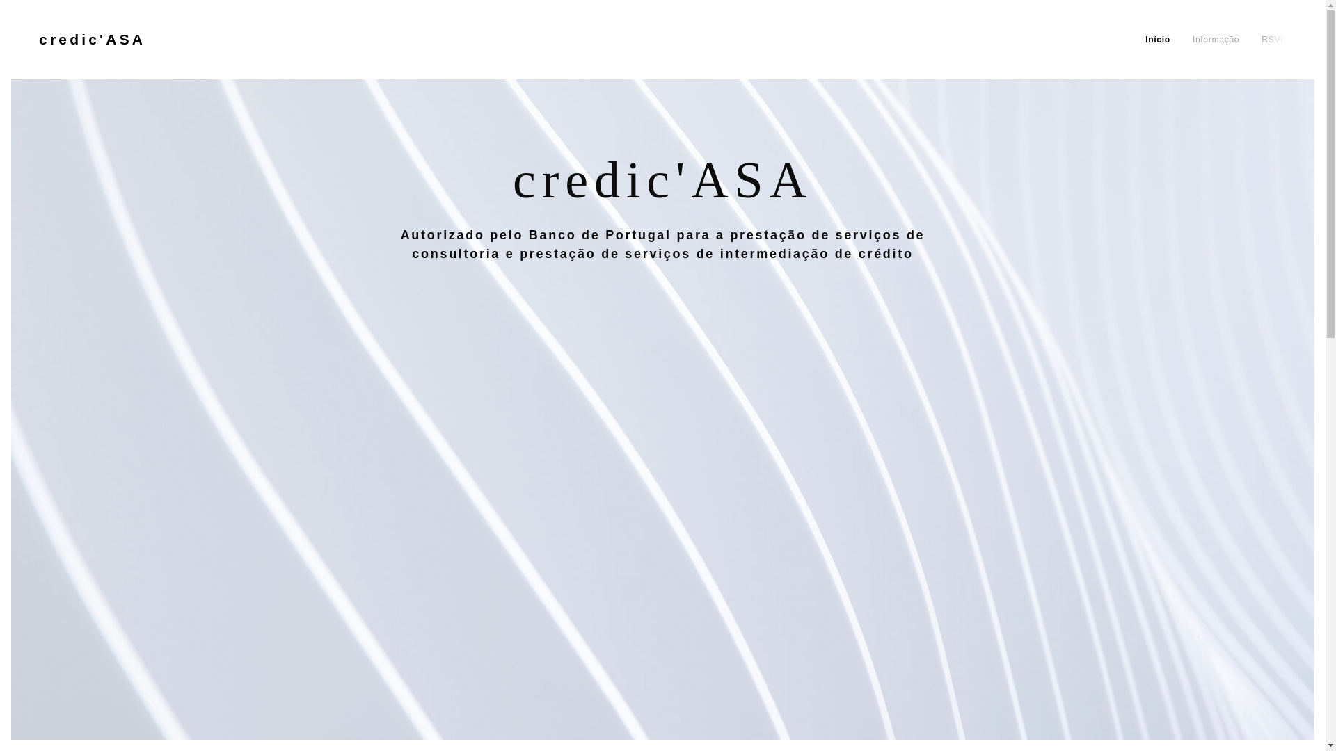 website screenshot of https://credic-asa.pt/