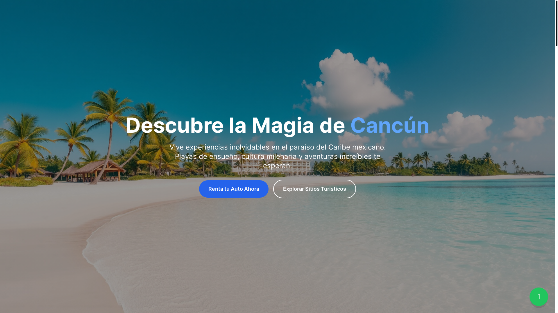 website screenshot of https://cancuntraveleasyway.info/
