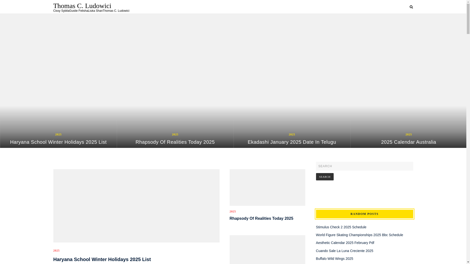 website screenshot of https://thomascludowici.pages.dev/