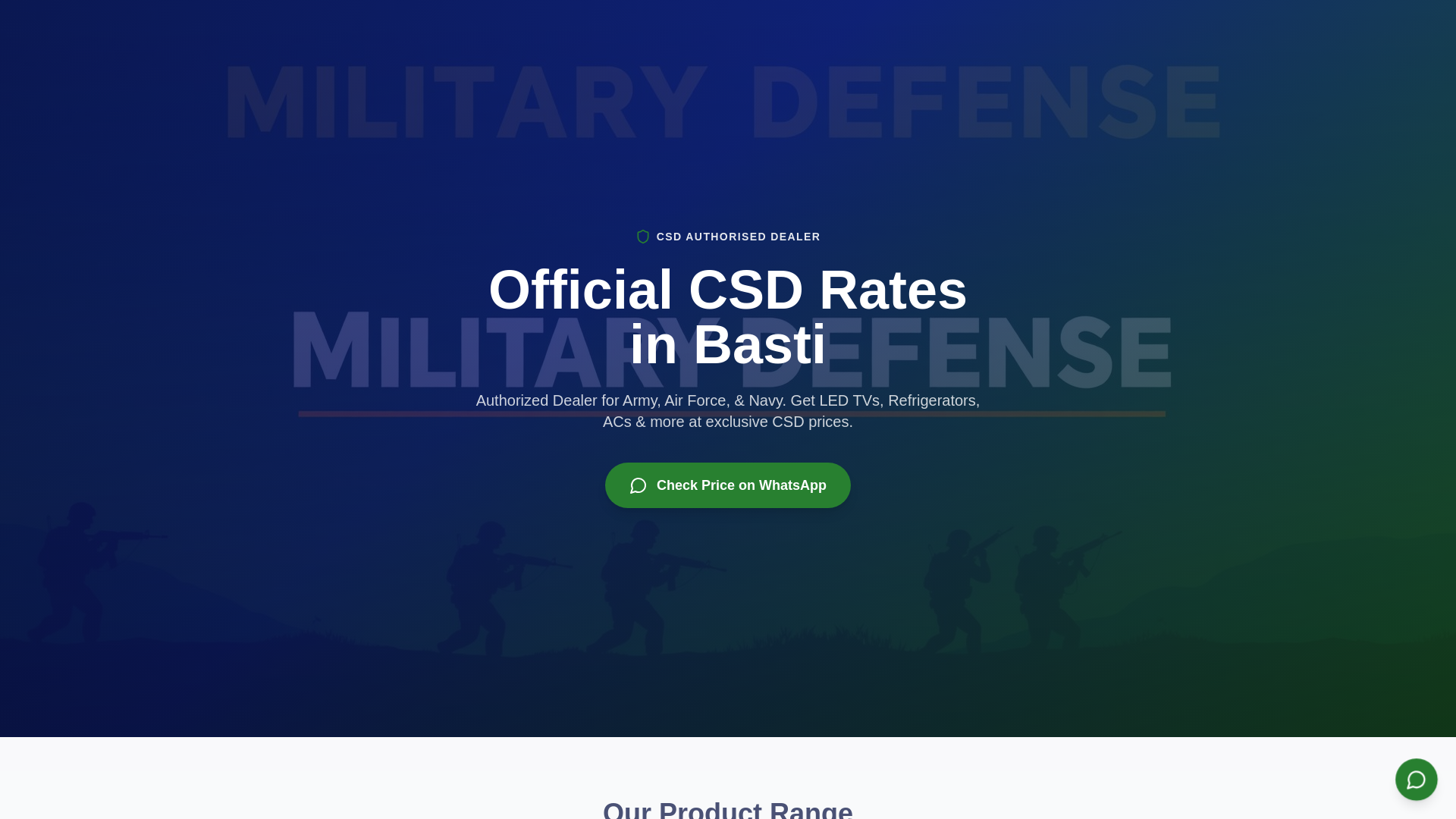 website screenshot of https://armyelectronics.store