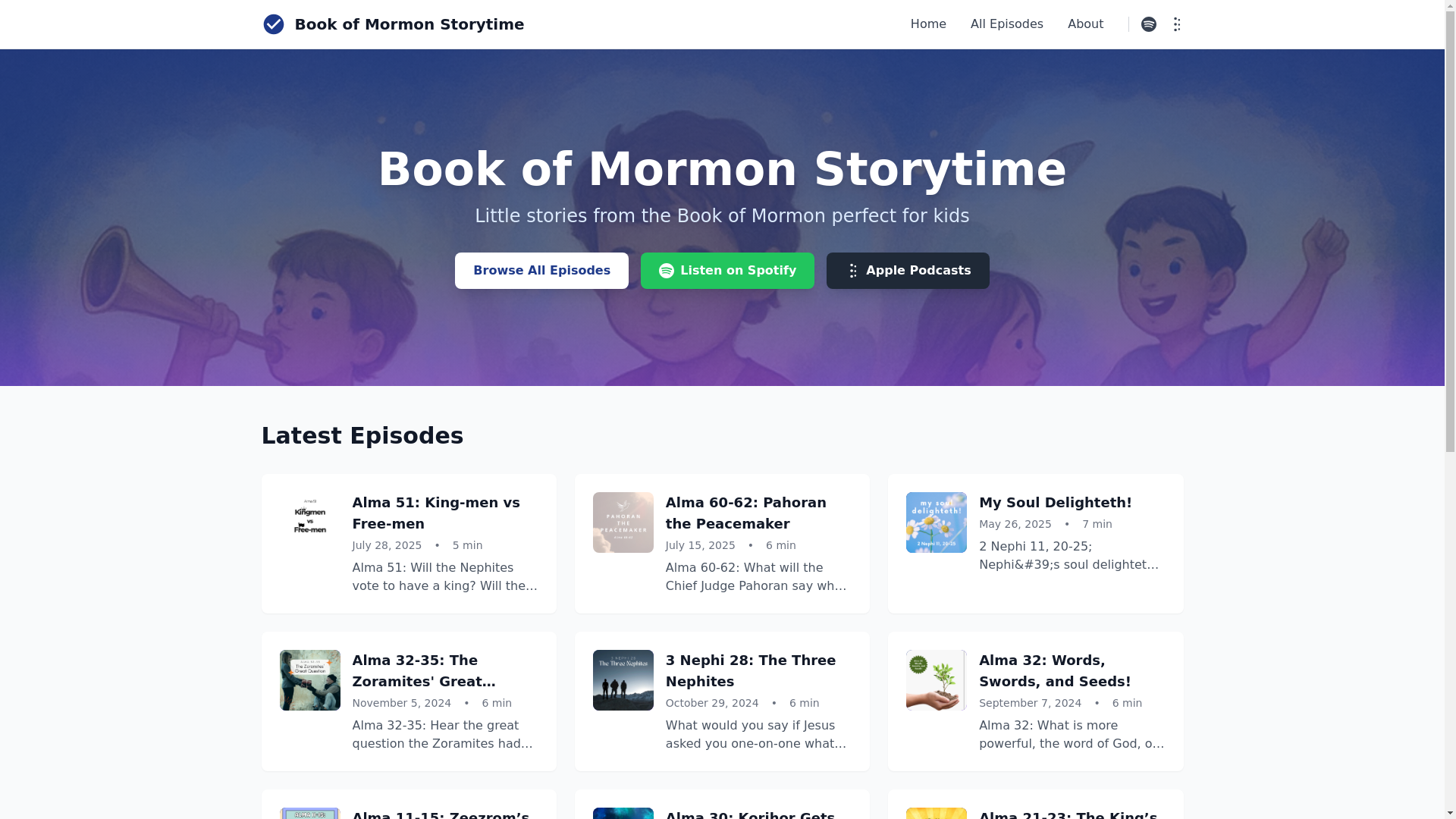 website screenshot of https://book-of-mormon-storytime.pages.dev/