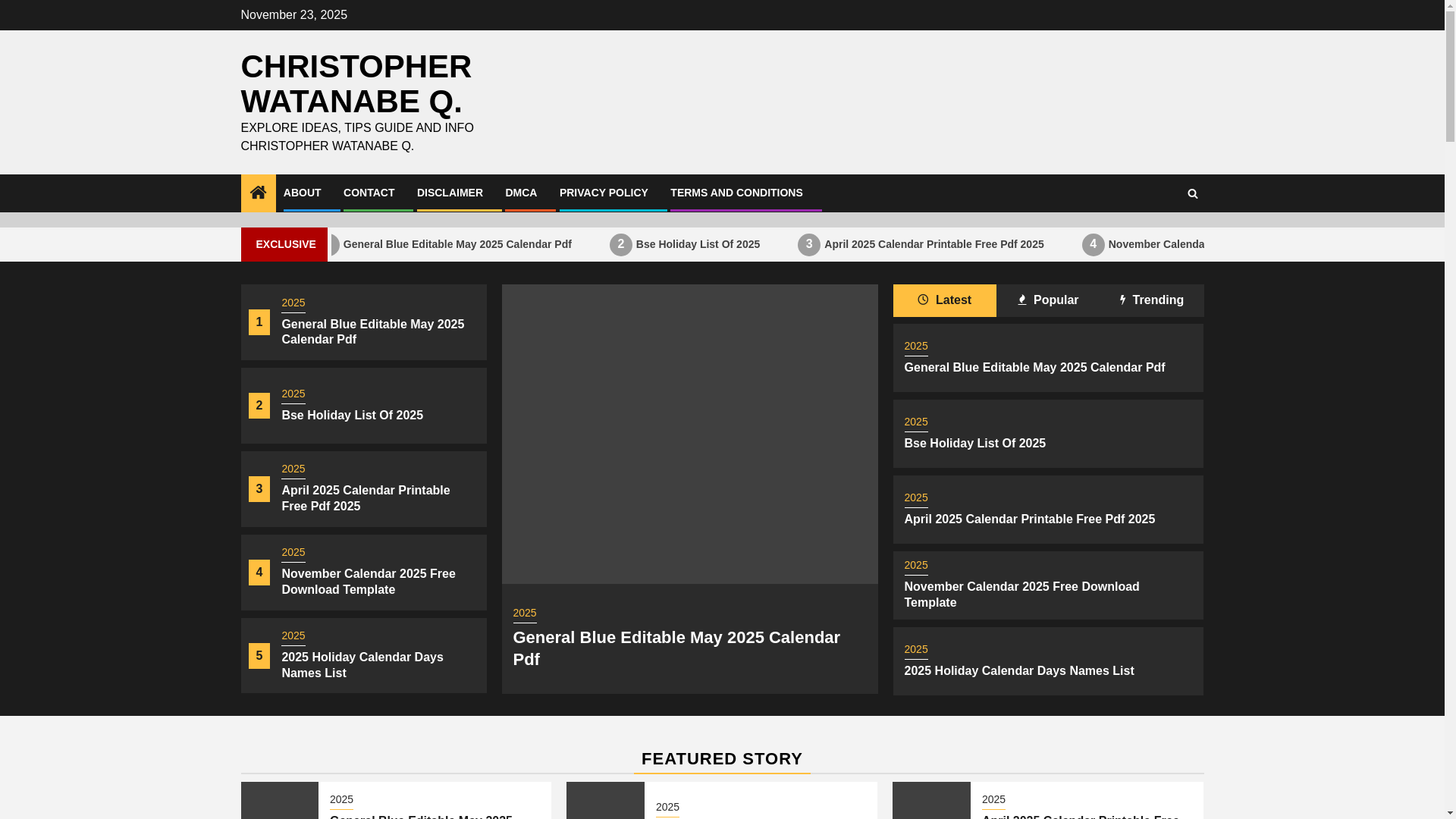 website screenshot of https://christopherwatanabeq.pages.dev/