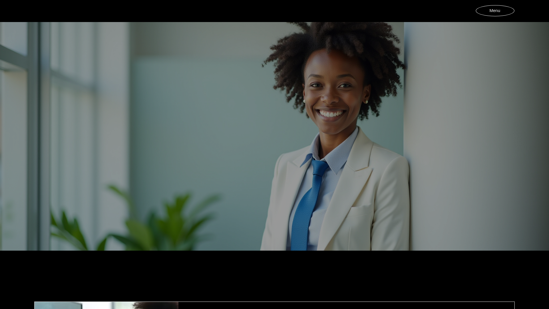 website screenshot of https://eabenaconsulting.com/