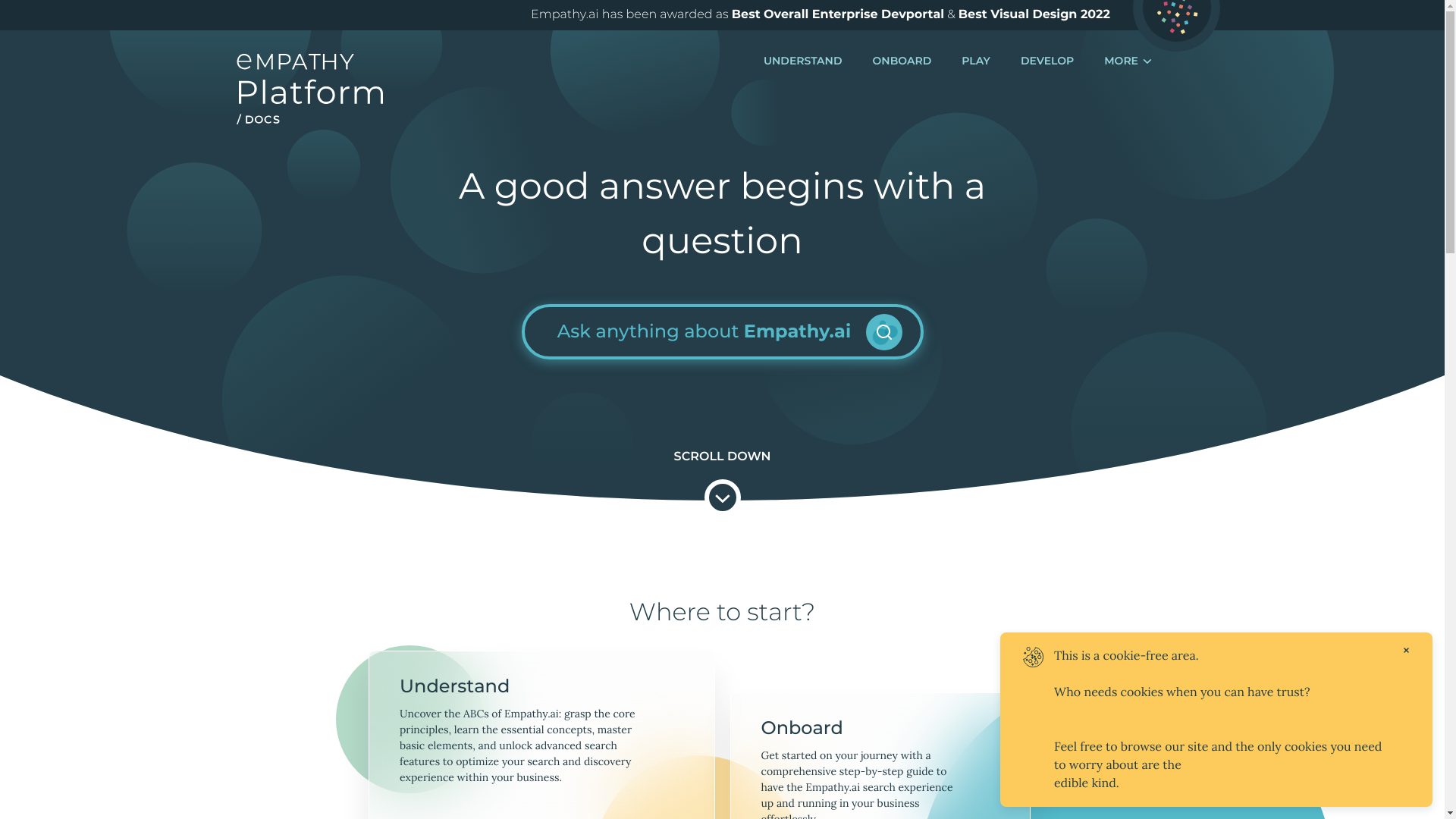 website screenshot of https://dev-empathy-ai.pages.dev/