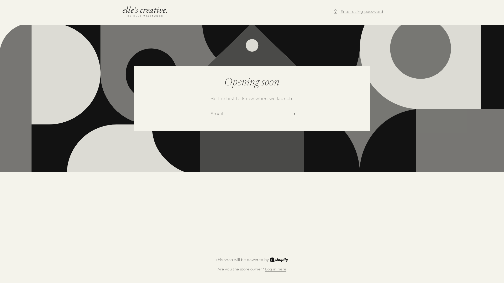 website screenshot of https://ellewijetunge.com/