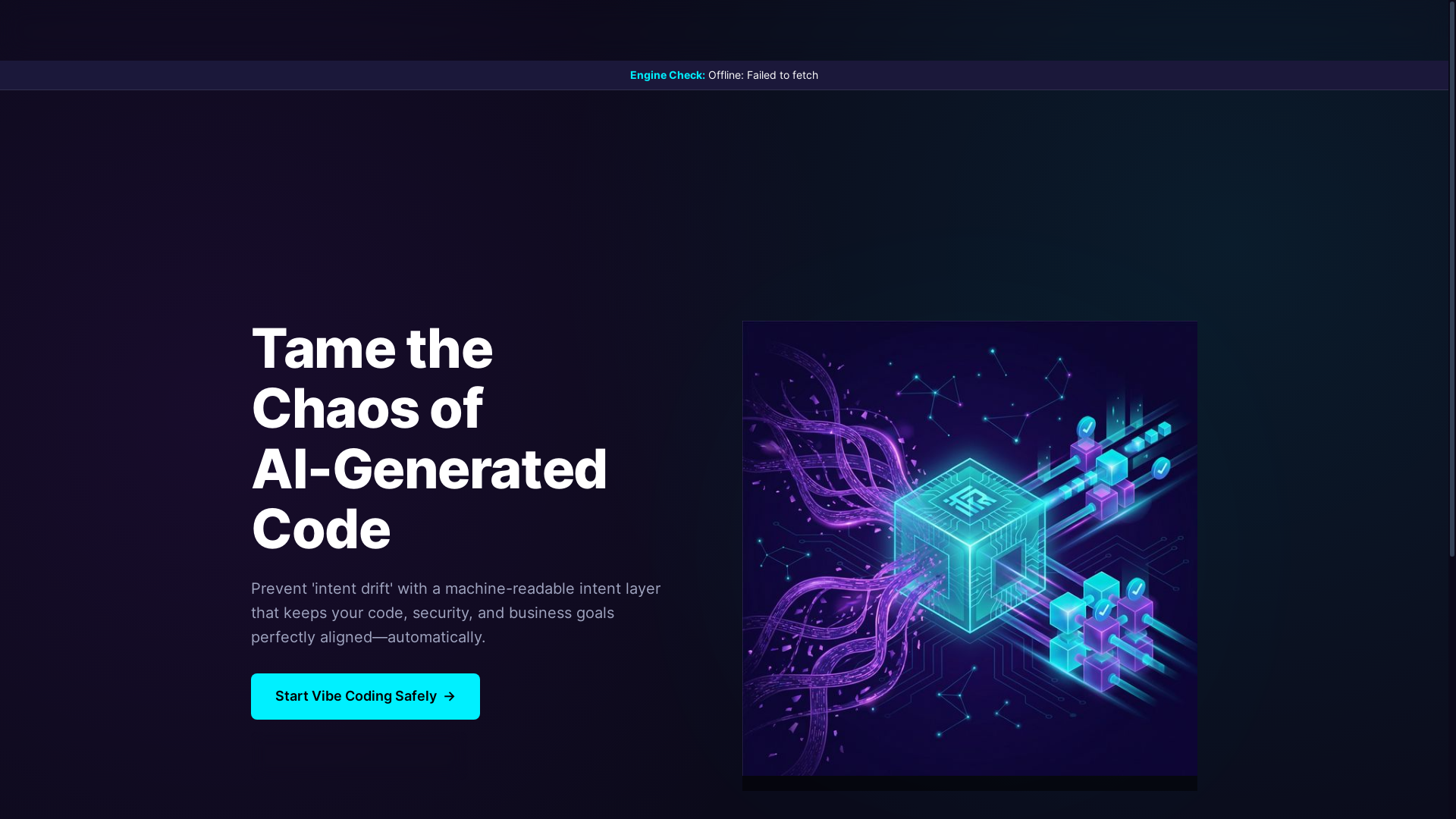 website screenshot of https://intentr-9d1.pages.dev/
