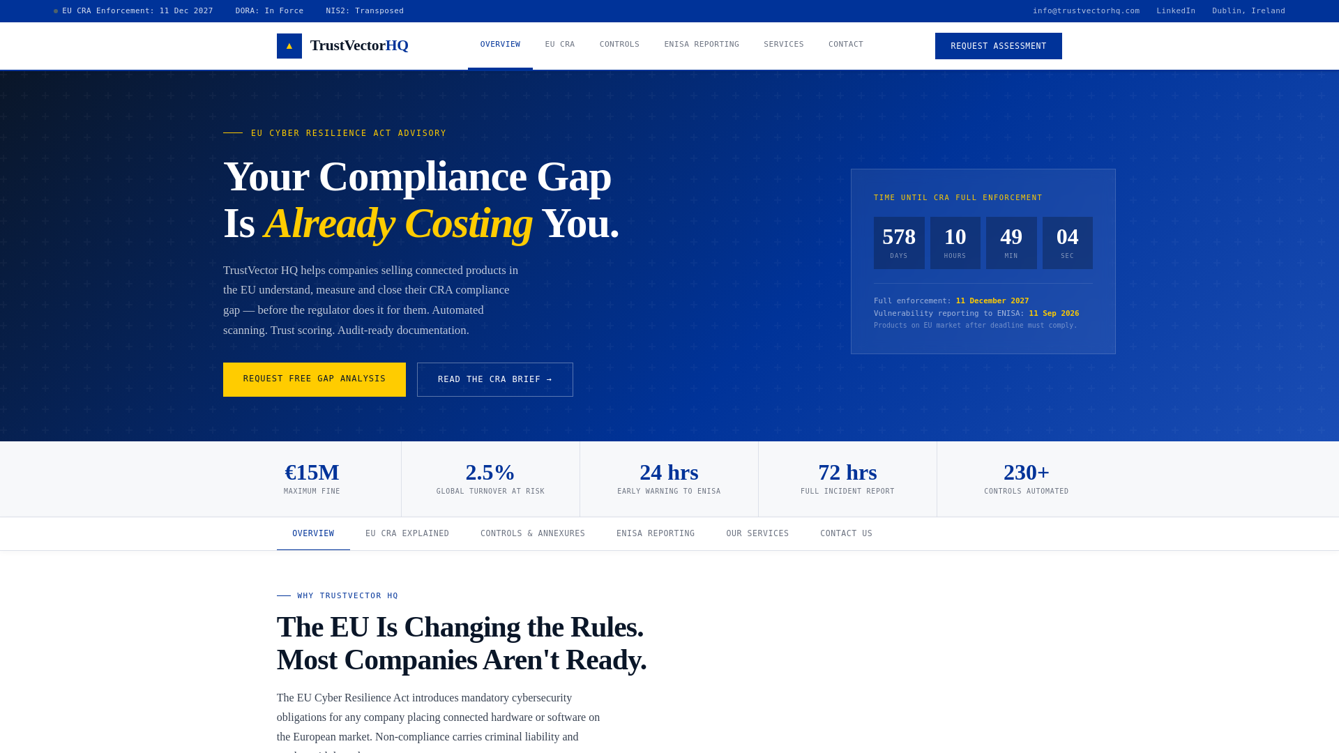 website screenshot of https://trustvectorhq.com/