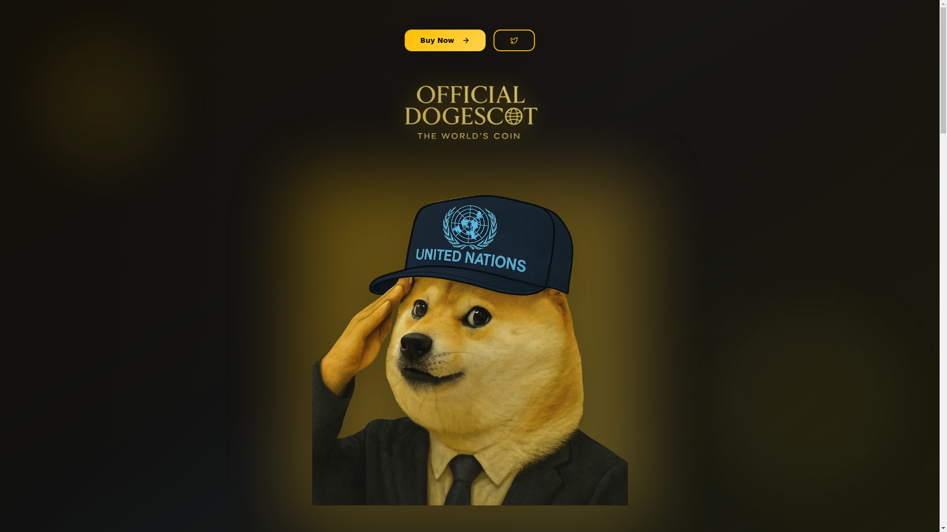 website screenshot of https://dogescot.com/
