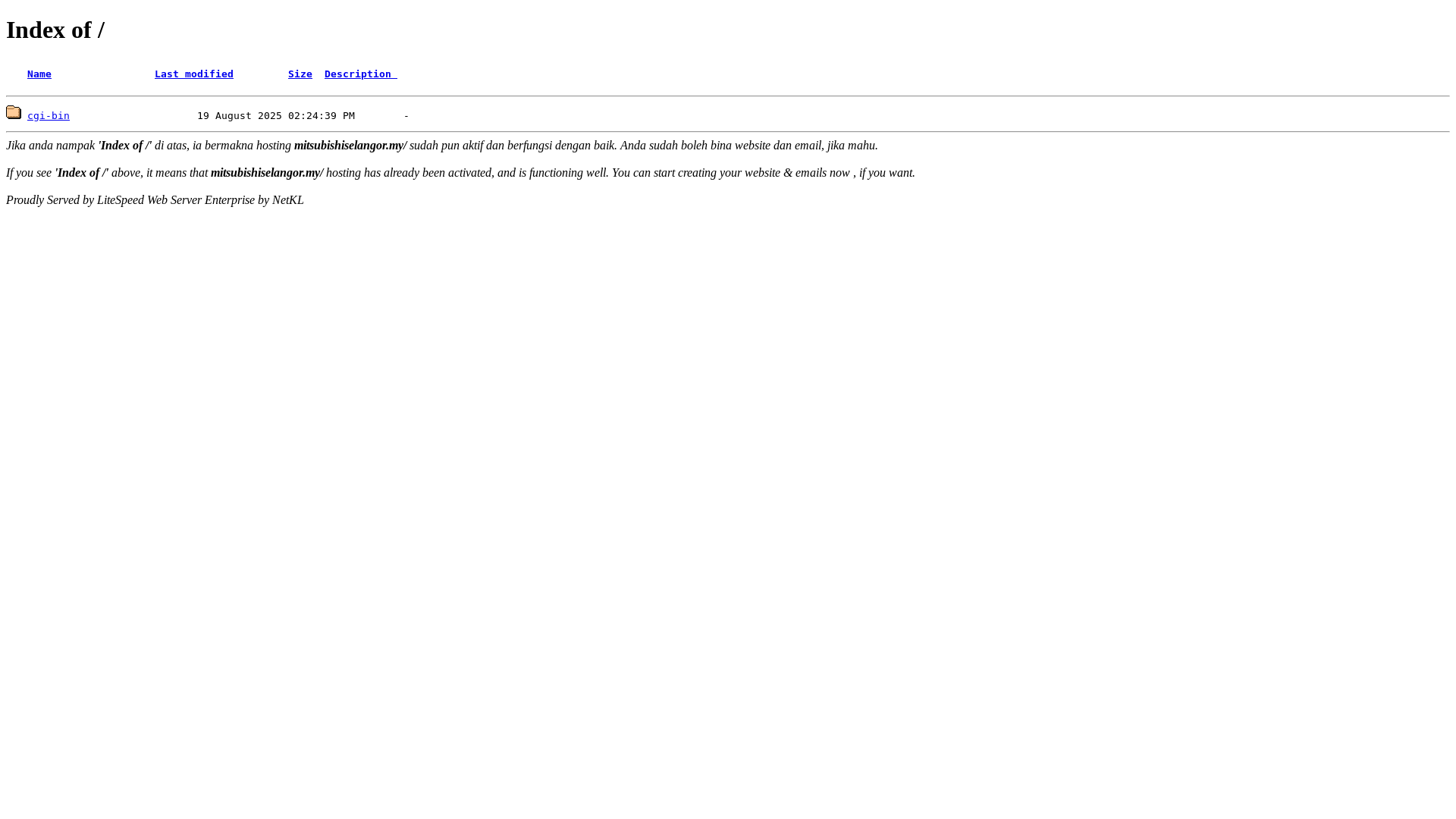 website screenshot of https://mitsubishiselangor.my/
