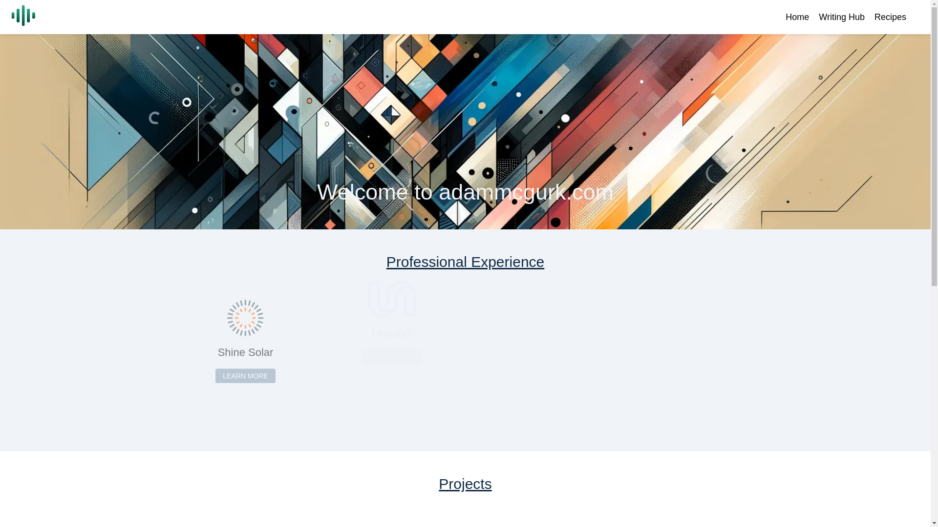 website screenshot of https://adammcgurk-com.pages.dev/