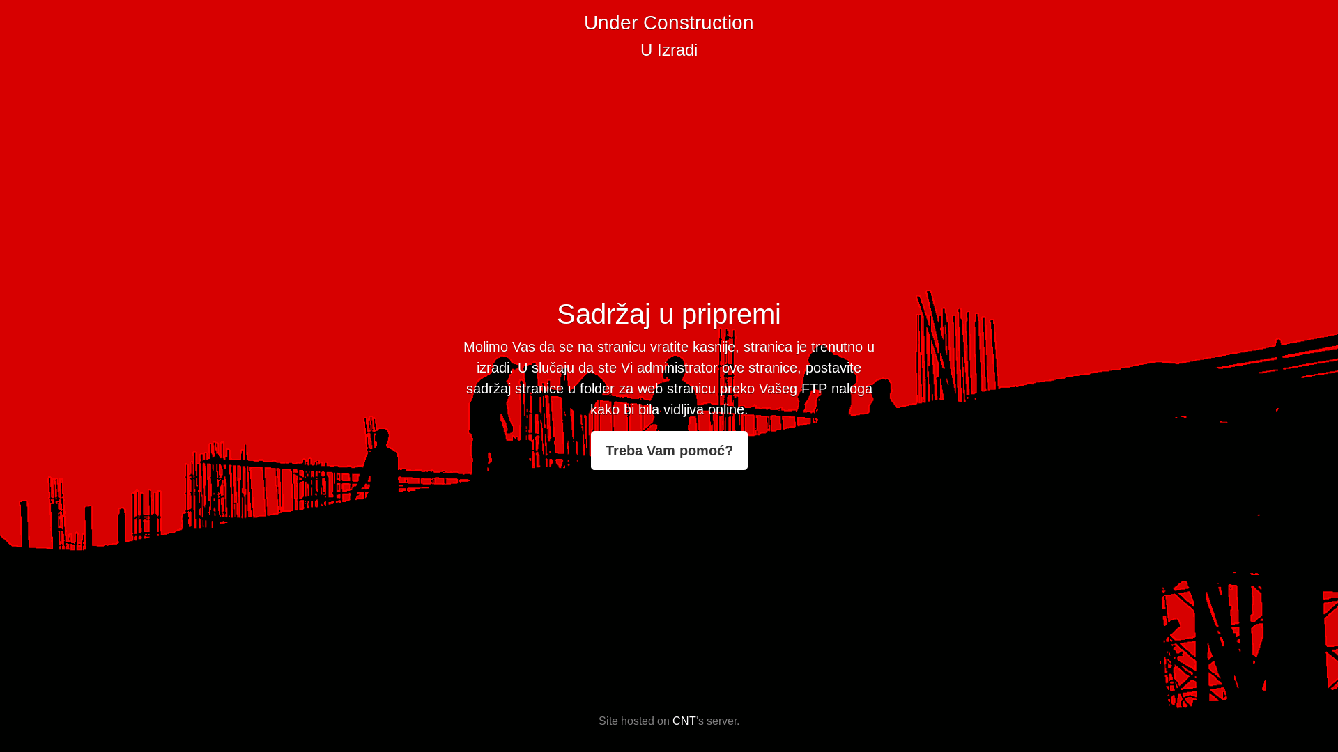 website screenshot of https://pburban.rs/