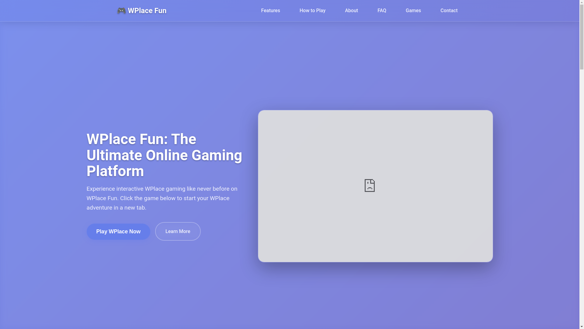 website screenshot of https://wspace.pages.dev/