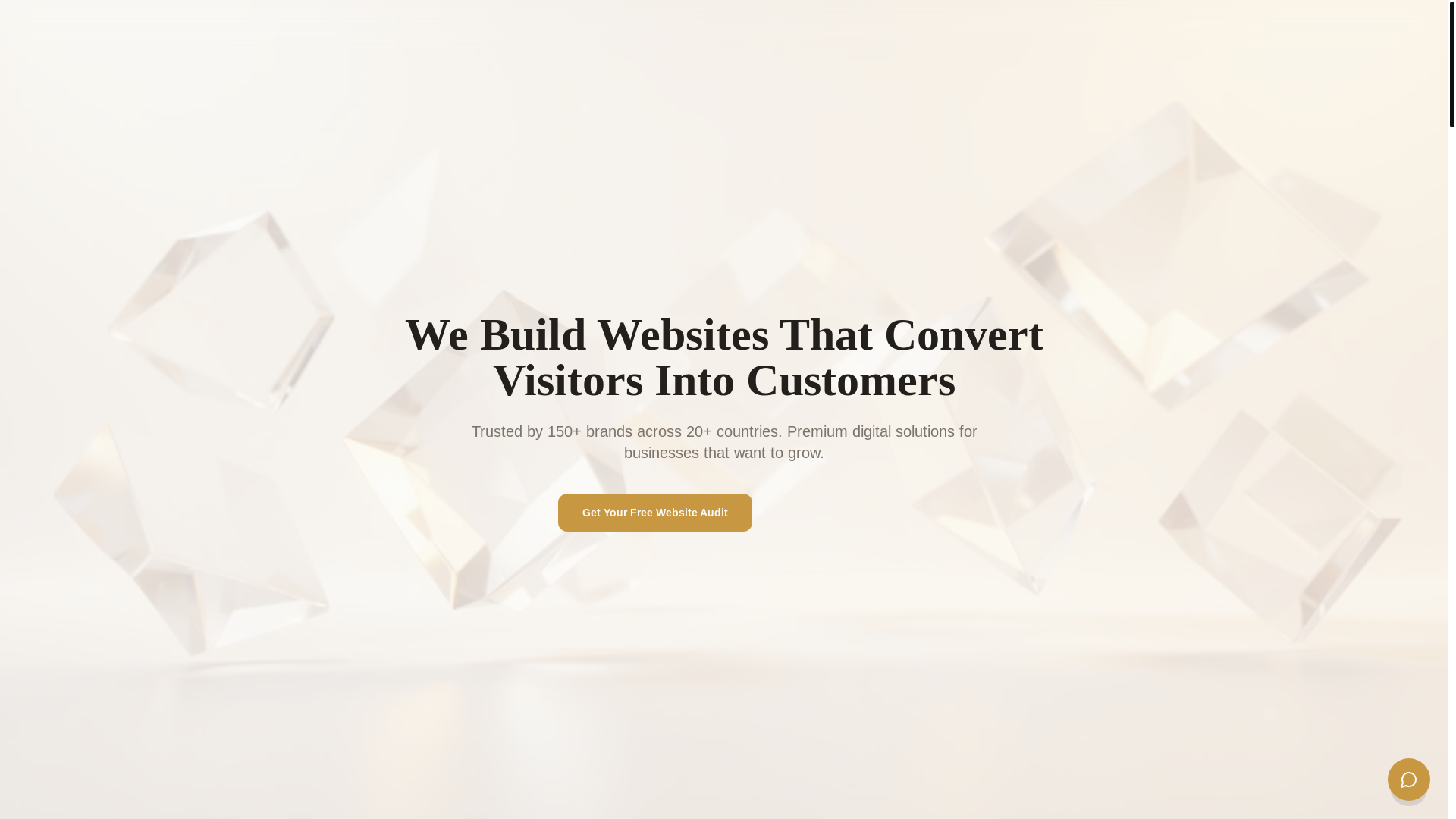 website screenshot of https://tusine-agency-build.pages.dev/