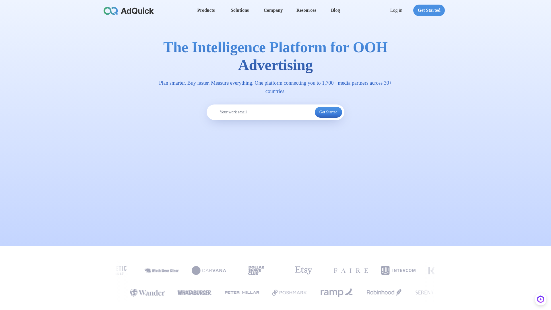 website screenshot of https://smartadquick.com/