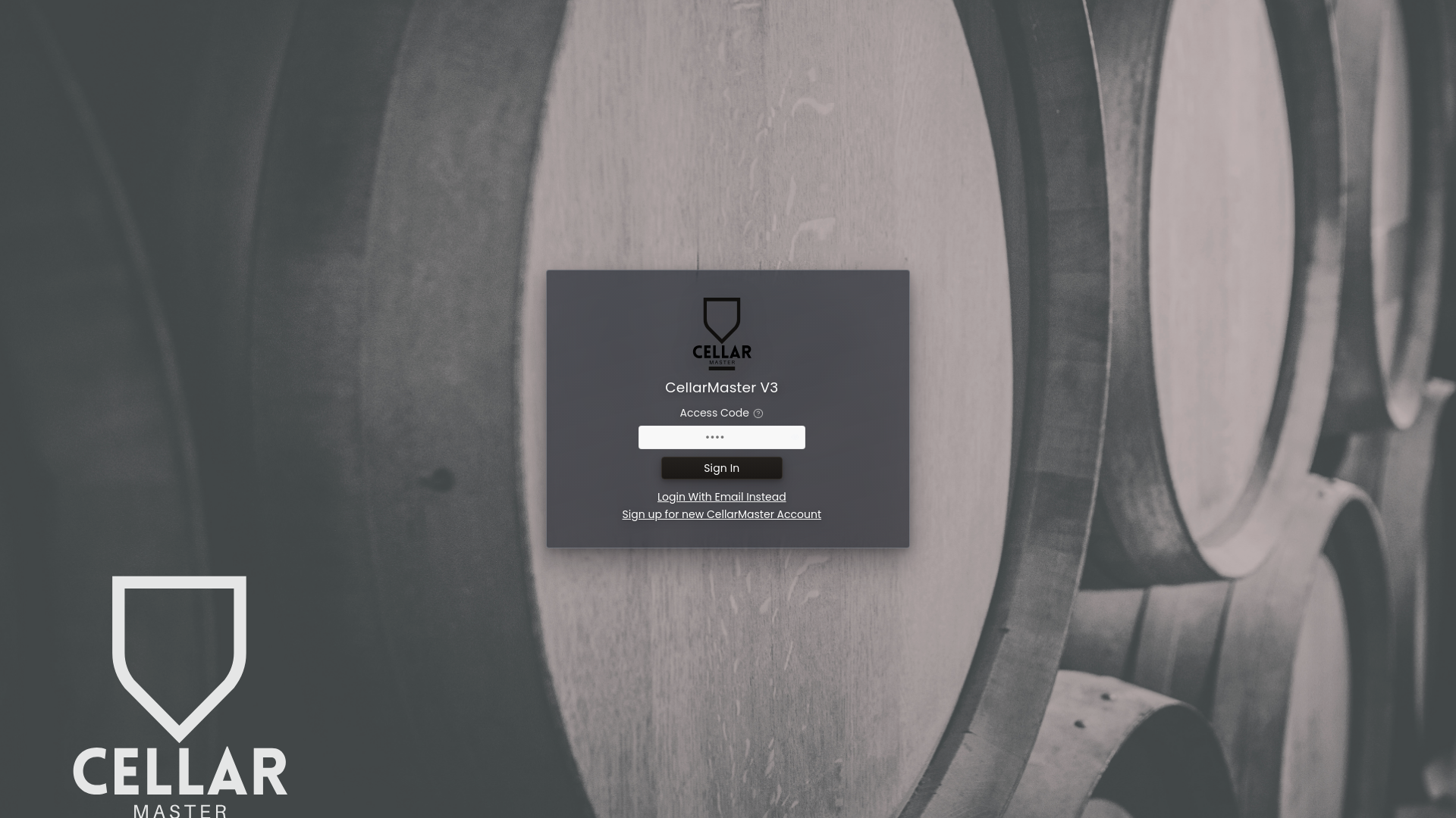 website screenshot of https://cellarmasterv3.app/