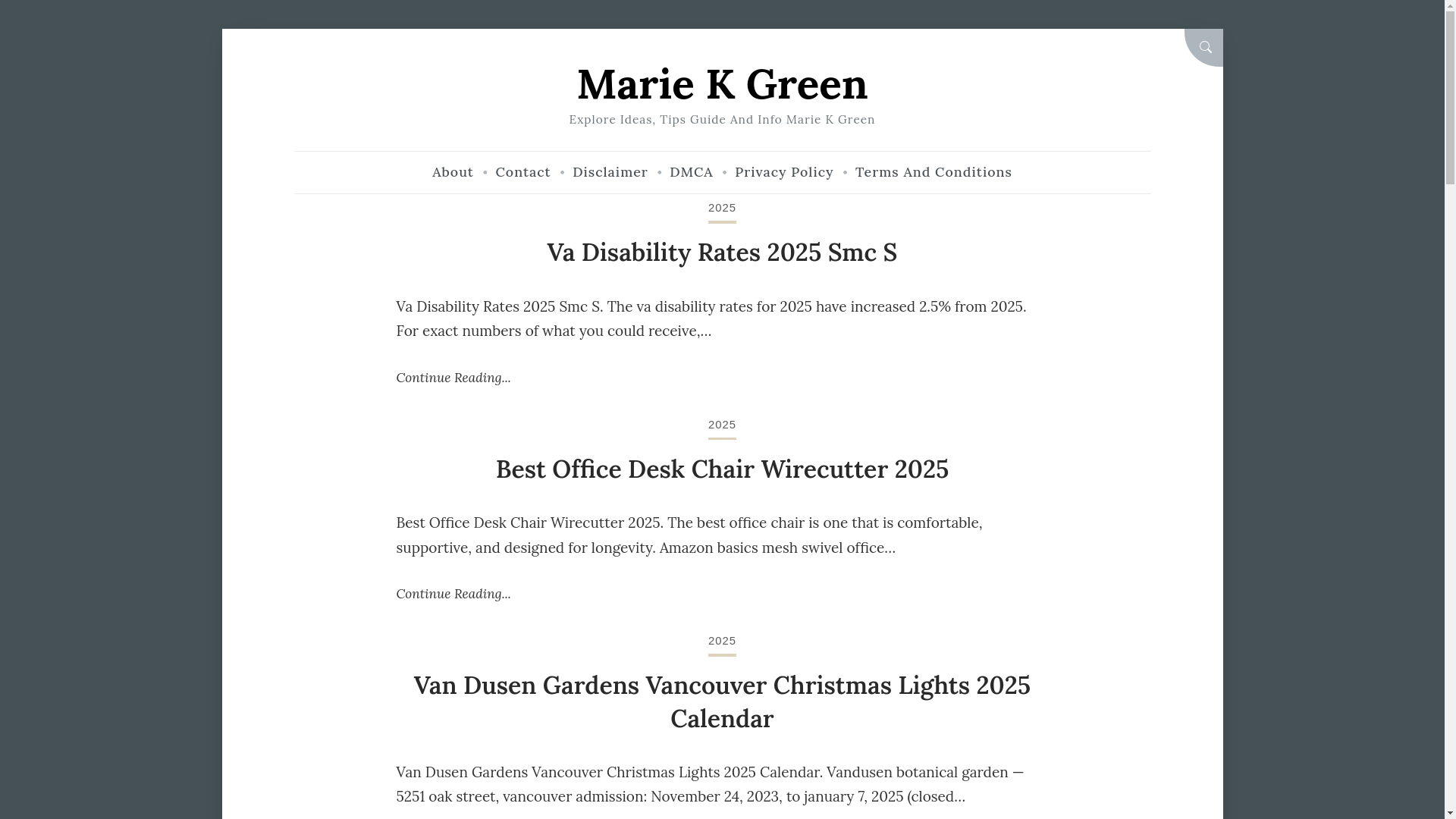 website screenshot of https://mariekgreenj.pages.dev/