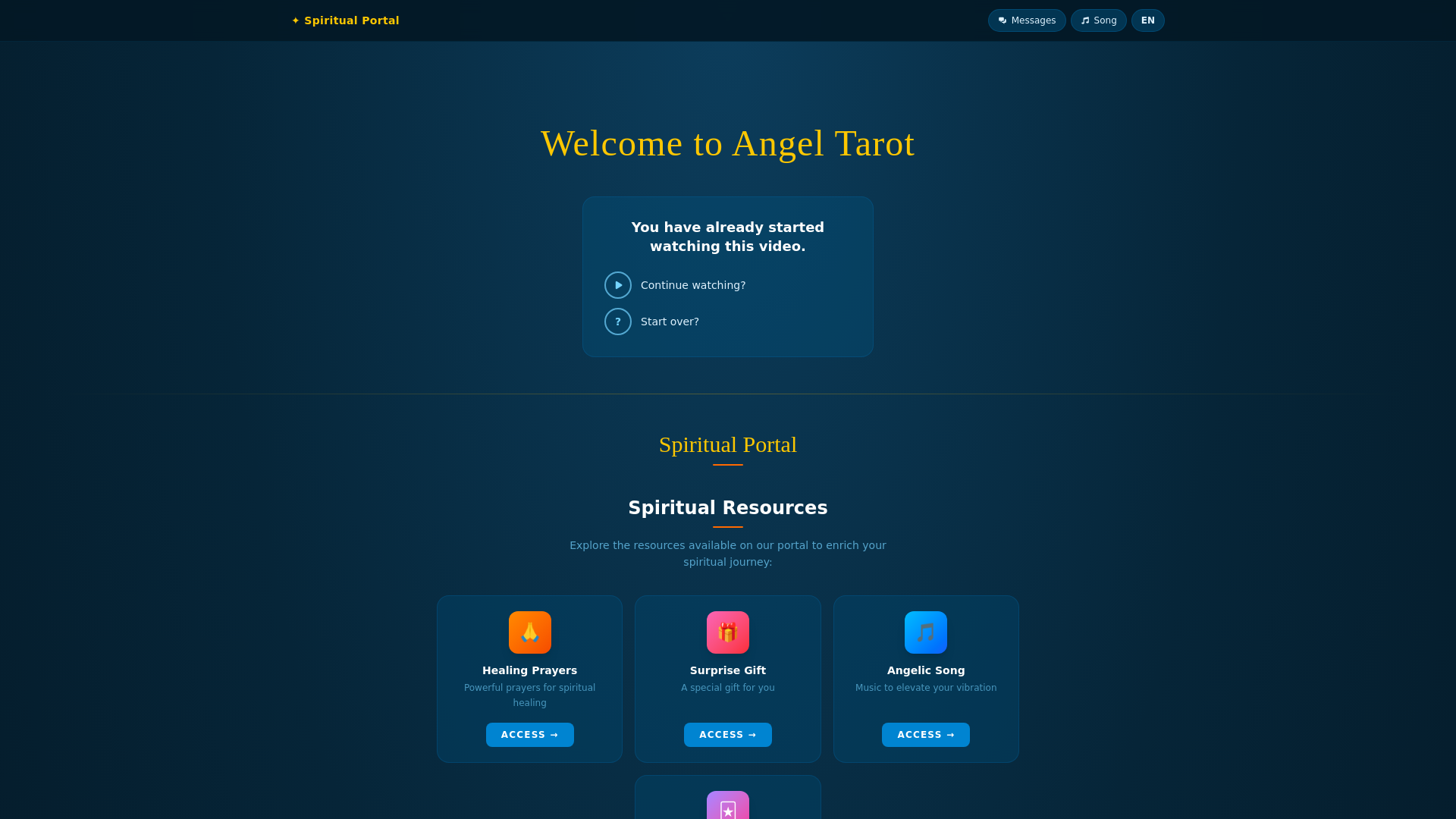 website screenshot of https://celestino.pages.dev/