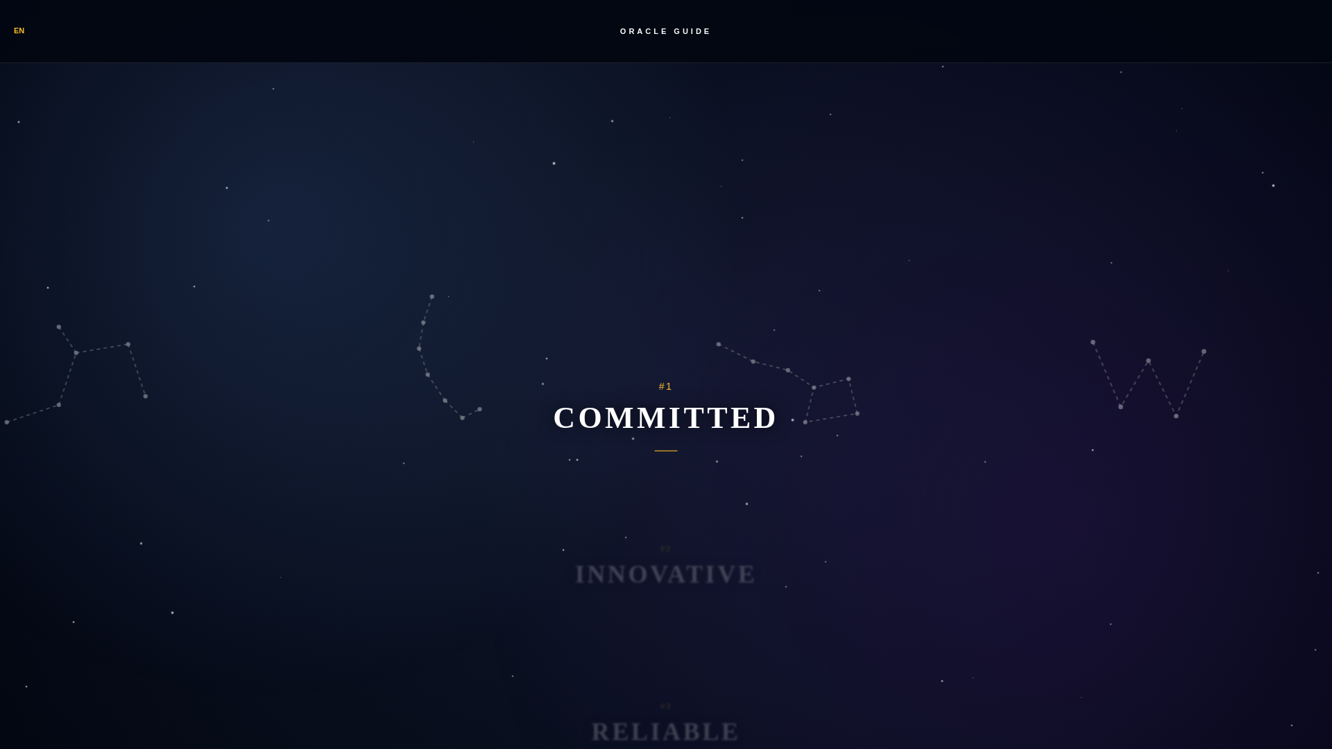website screenshot of https://oraclenumber.life/