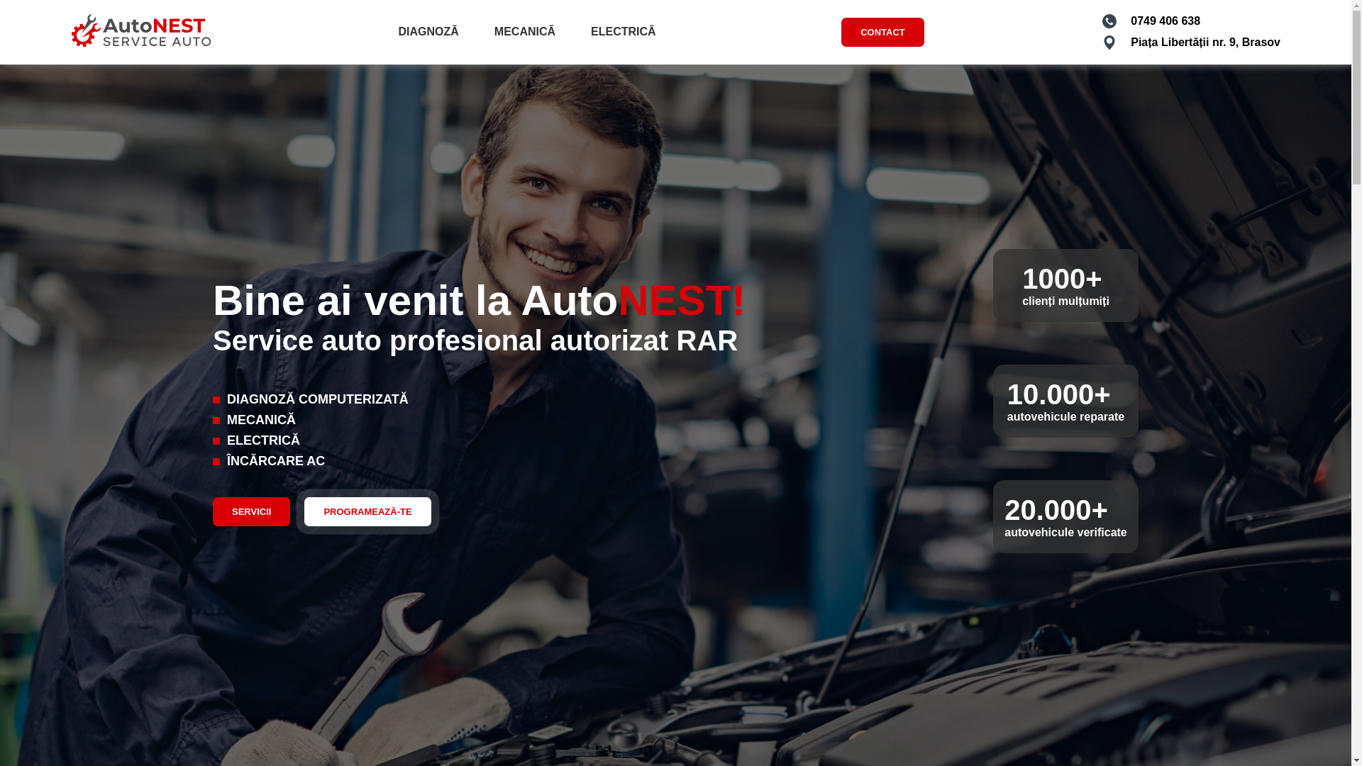 website screenshot of https://websitetest.ro/