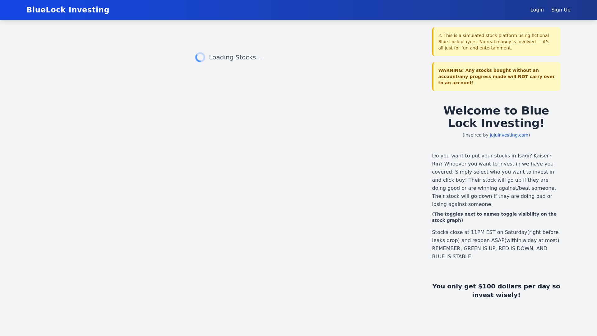 website screenshot of https://bl-investing-web.pages.dev/