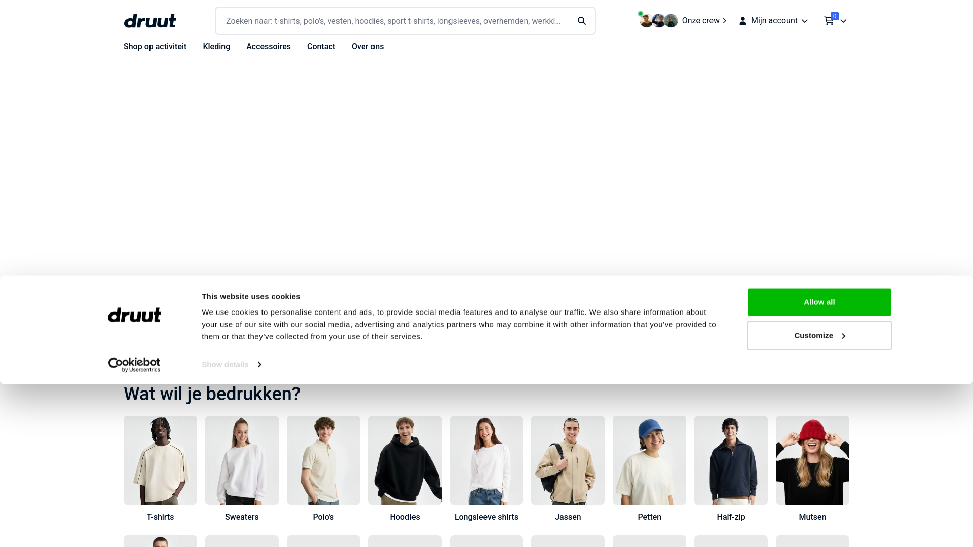 website screenshot of https://googlemail-druut.nl/
