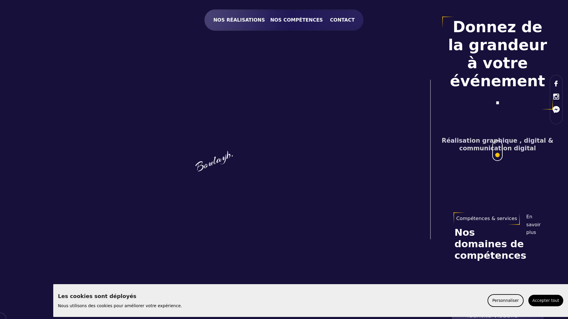 website screenshot of https://boulayb.fr/