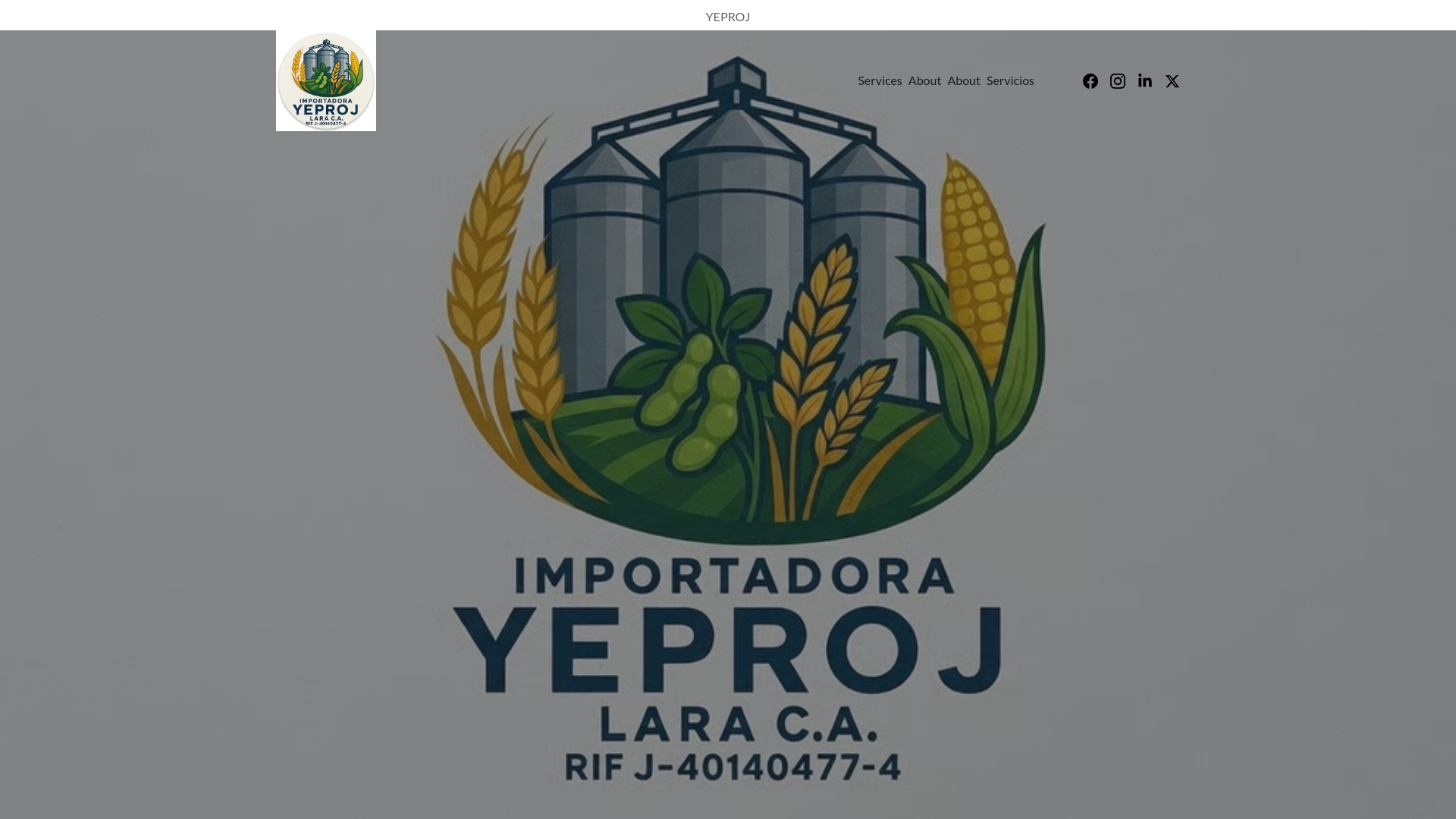 website screenshot of https://yeproj.com/