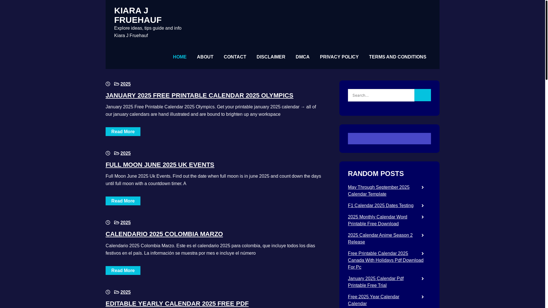 website screenshot of https://kiarajfruehauf.pages.dev/