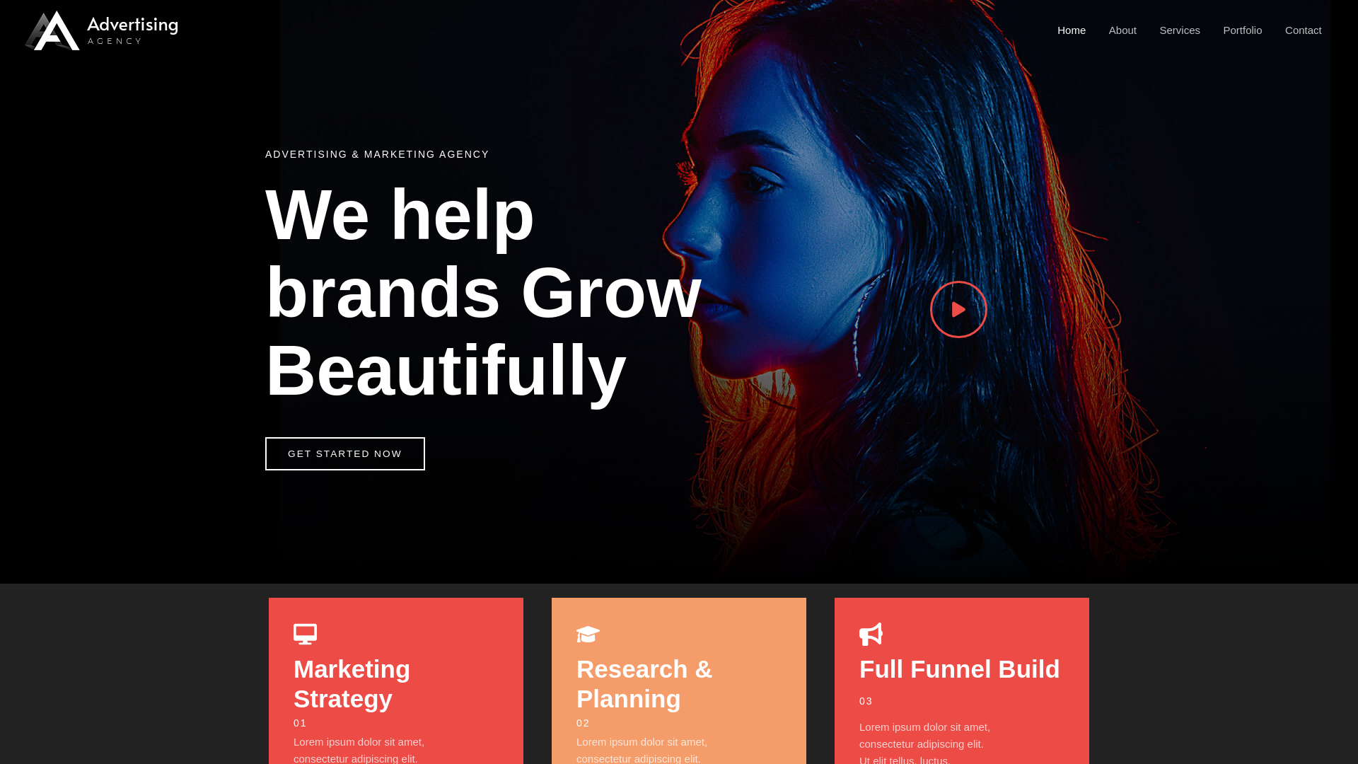 website screenshot of https://whattheclickmedia.in/