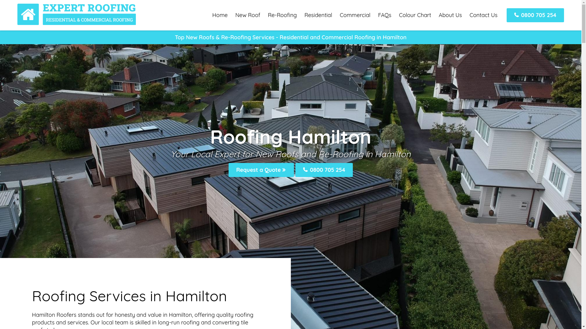 website screenshot of https://hamiltonroofers-co-nz.pages.dev/