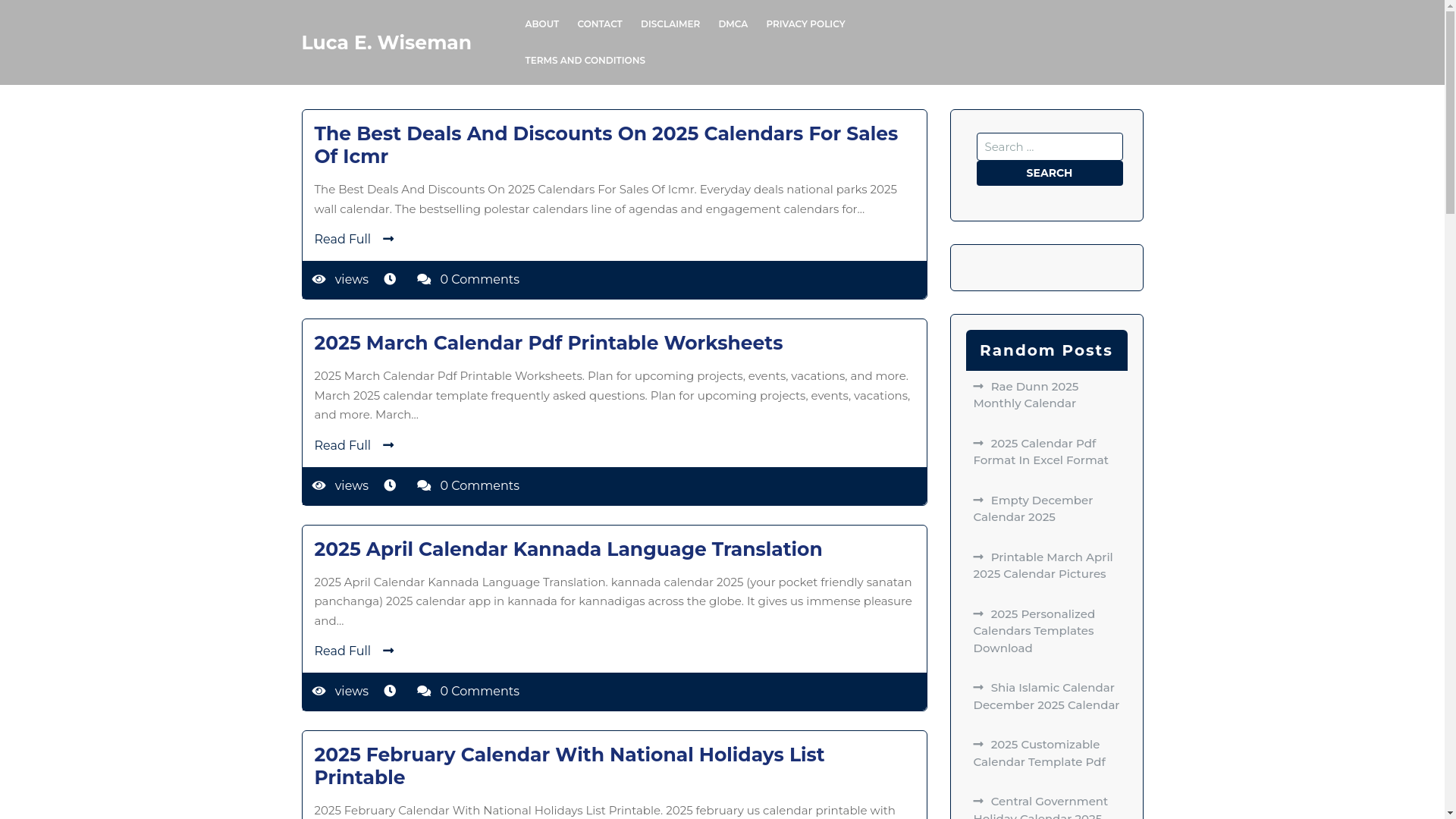 website screenshot of https://lucaewiseman.pages.dev/